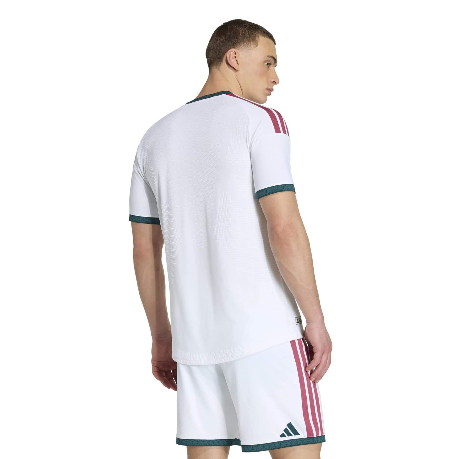 adidas 2026-27 Real Madrid Men's Authentic Home Soccer Jersey (Model - Back)