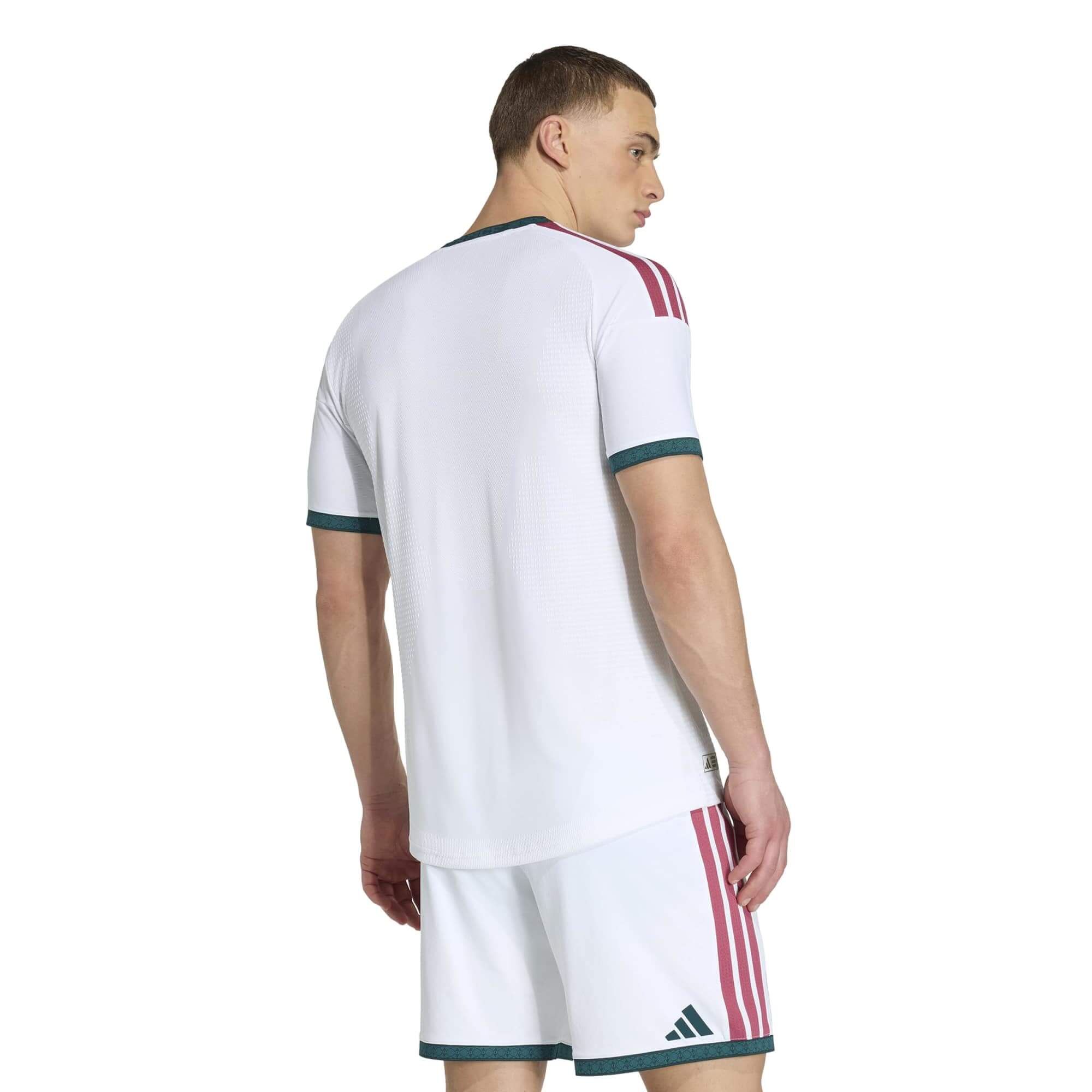 adidas 2026-27 Real Madrid Men's Authentic Home Soccer Jersey (Model - Back)