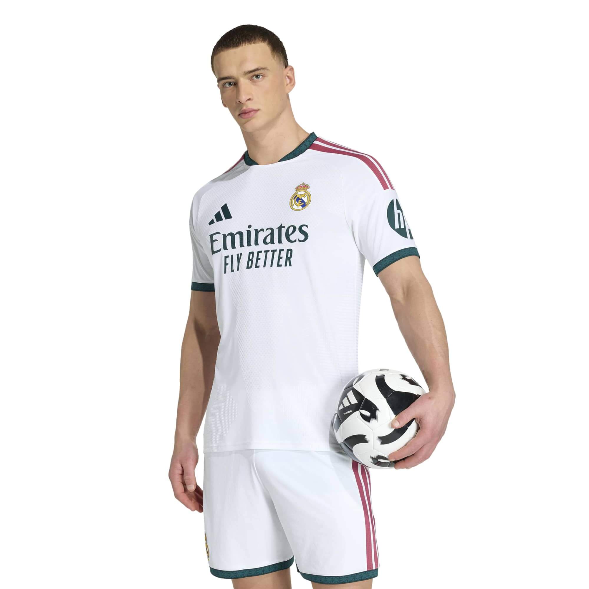 adidas 2026-27 Real Madrid Men's Authentic Home Soccer Jersey