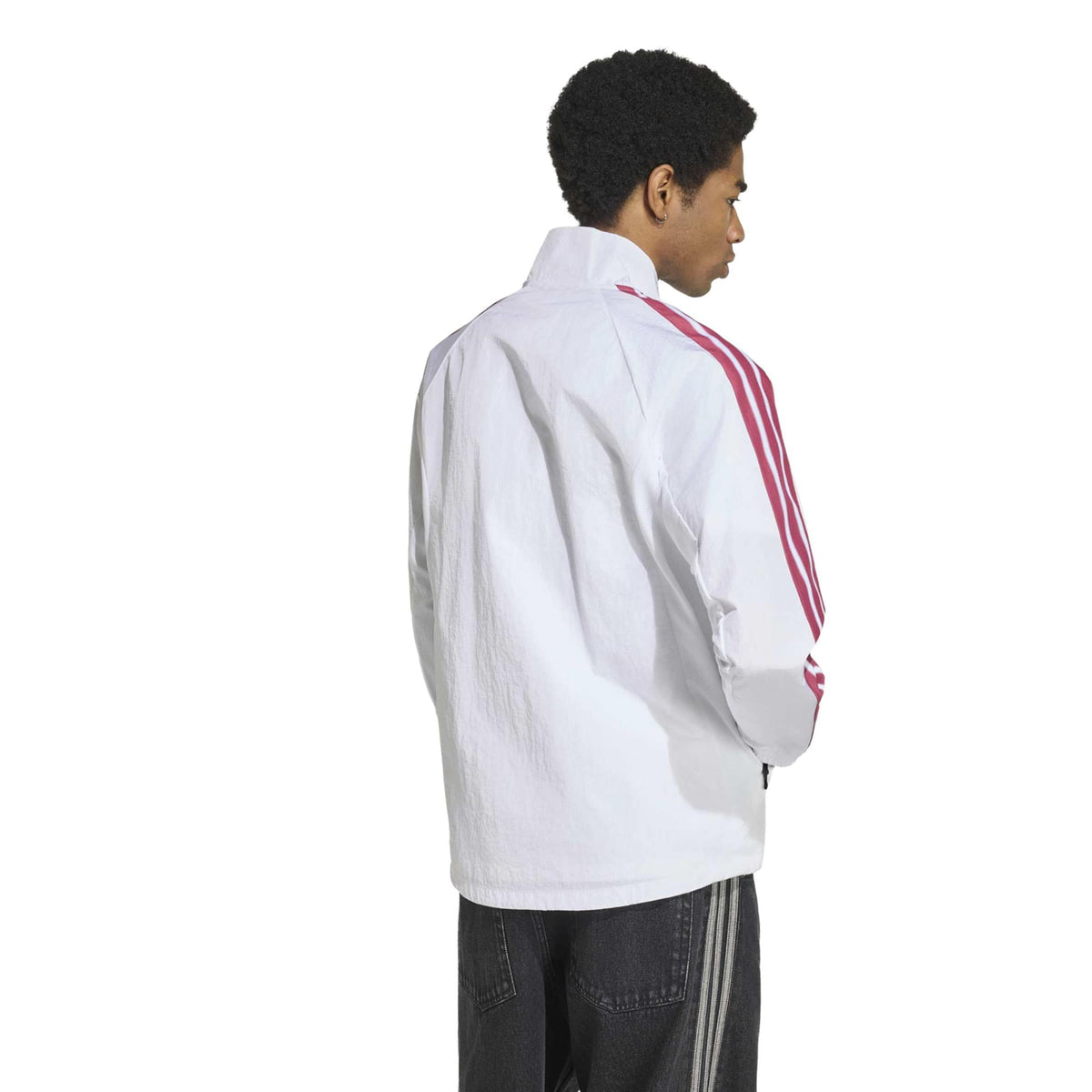 adidas 2026-27 Real Madrid Men's Home Anthem Jacket (Model - Back)