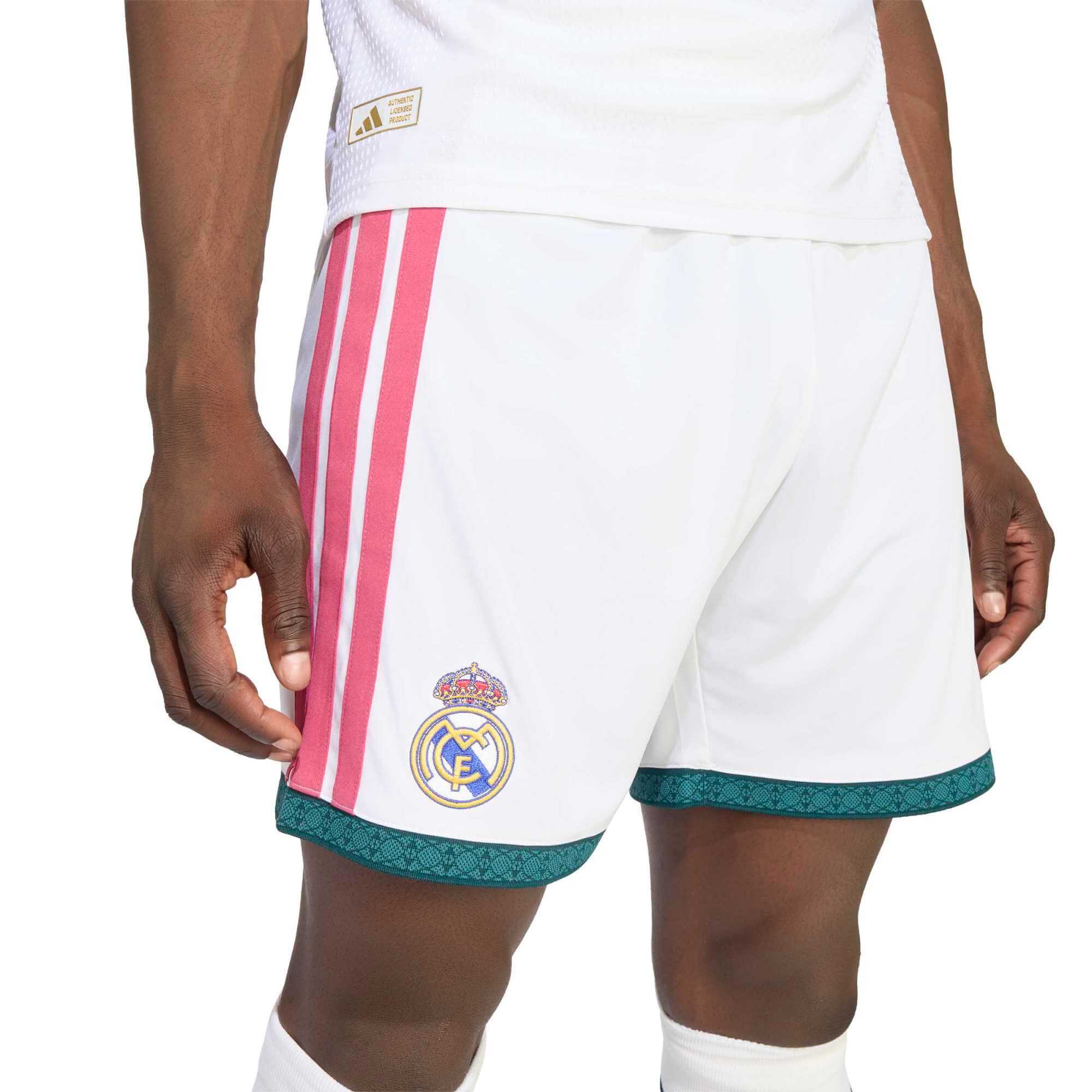 adidas 2026-27 Real Madrid Men's Home Shorts (Detail 1)