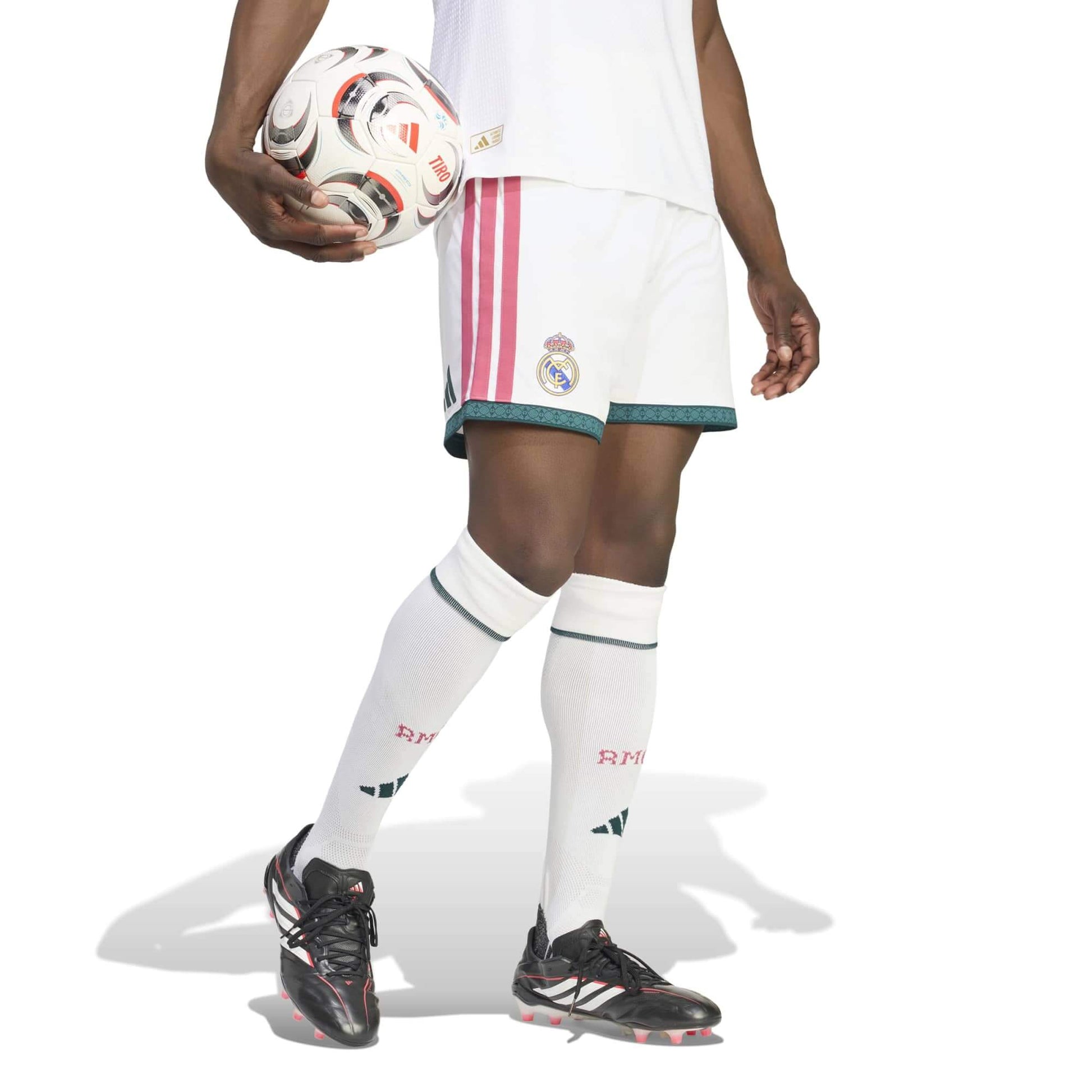 adidas 2026-27 Real Madrid Men's Home Shorts (Model - Front)
