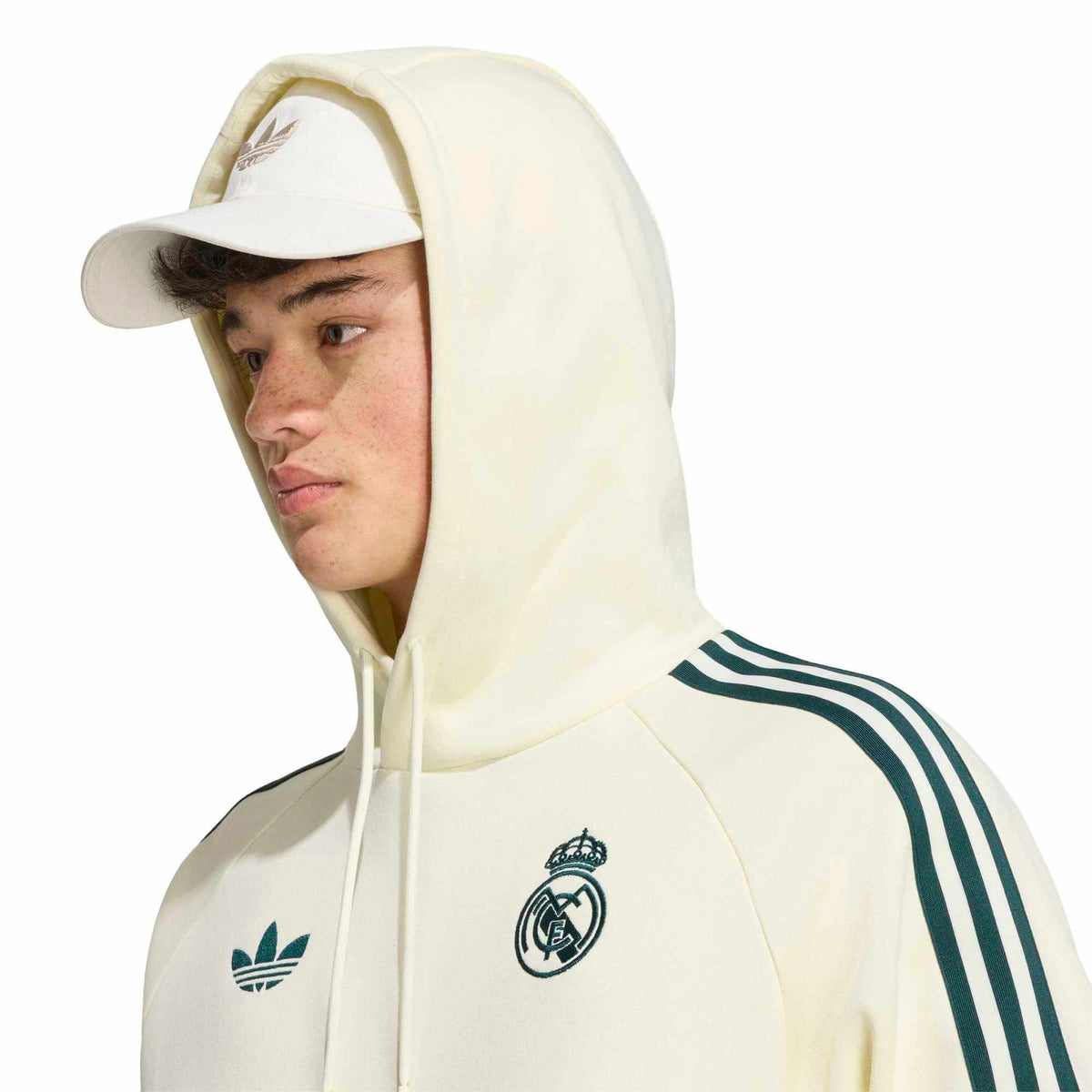 adidas 2026-27 Real Madrid Men's Originals Hoodie (Detail 1)