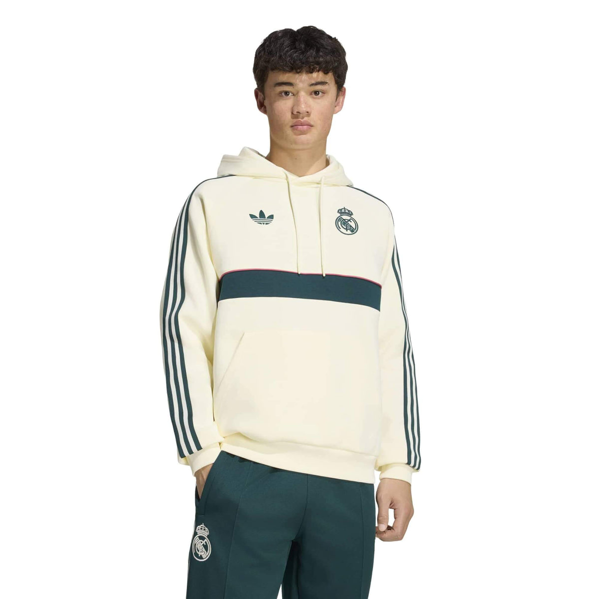 adidas 2026-27 Real Madrid Men's Originals Hoodie (Model - Front)