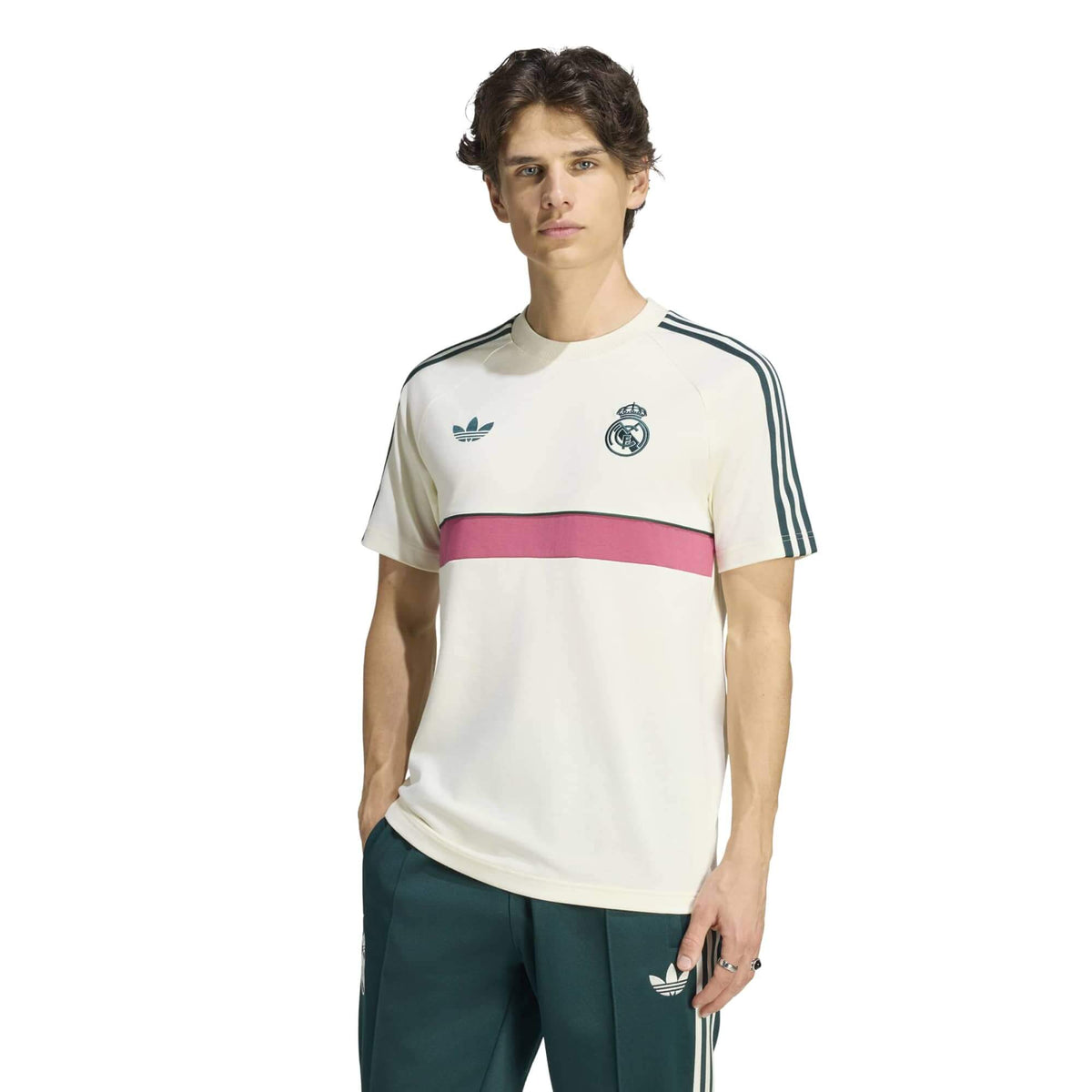 adidas 2026-27 Real Madrid Men's Originals Tee (Model - Front)