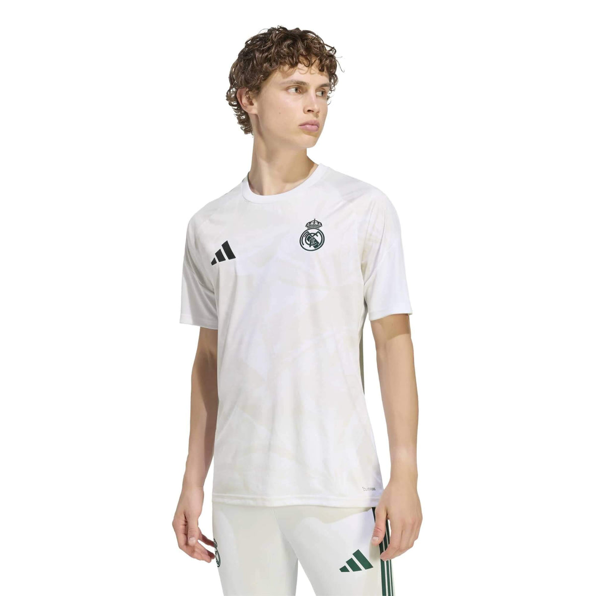 adidas 2026-27 Real Madrid Men's Pre-Match Soccer Jersey (Model - Front)