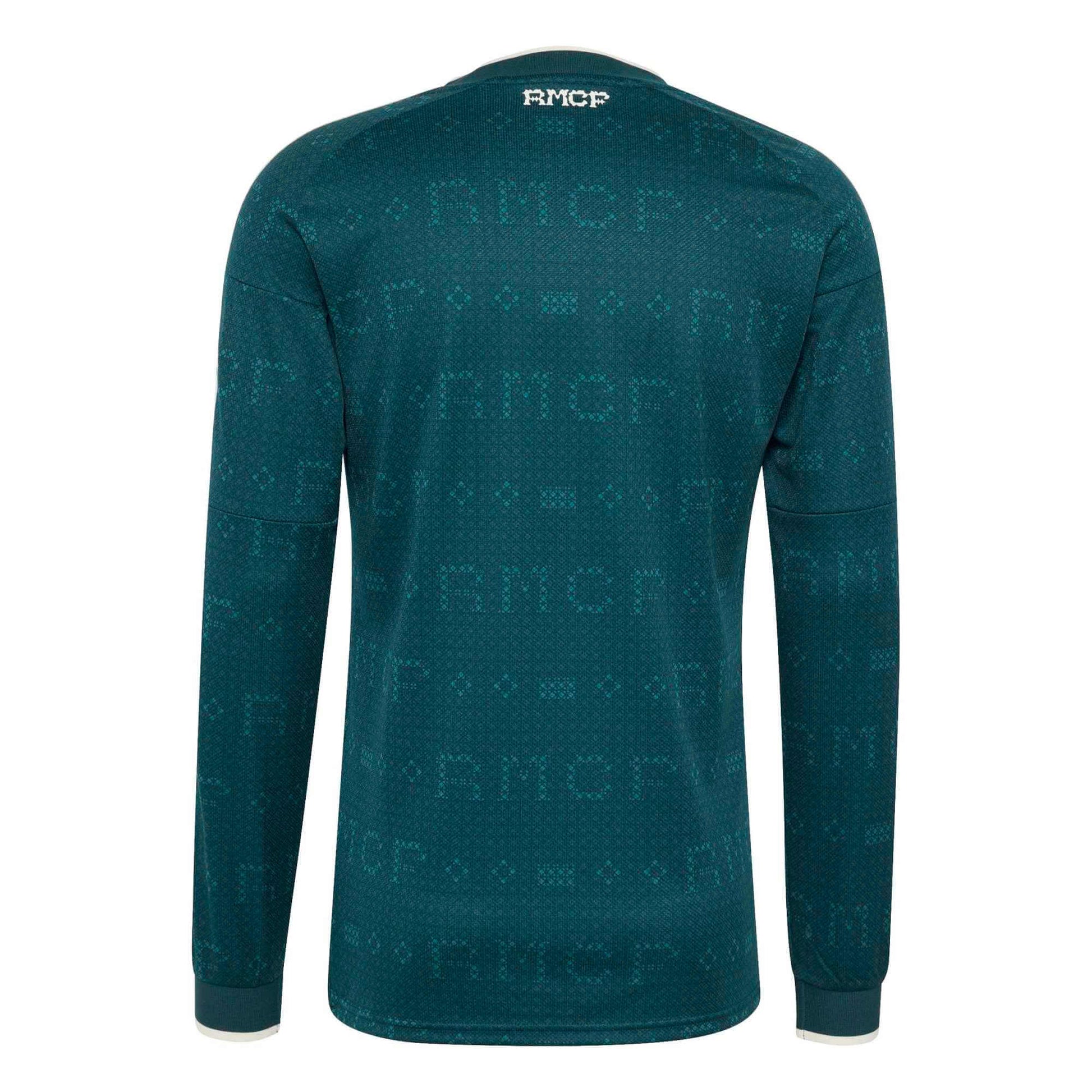 adidas 2026-27 Real Madrid Men's Stadium Away Long-Sleeve Soccer Jersey (Back)