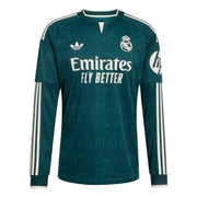 adidas 2026-27 Real Madrid Men's Stadium Away Long-Sleeve Soccer Jersey (Front)
