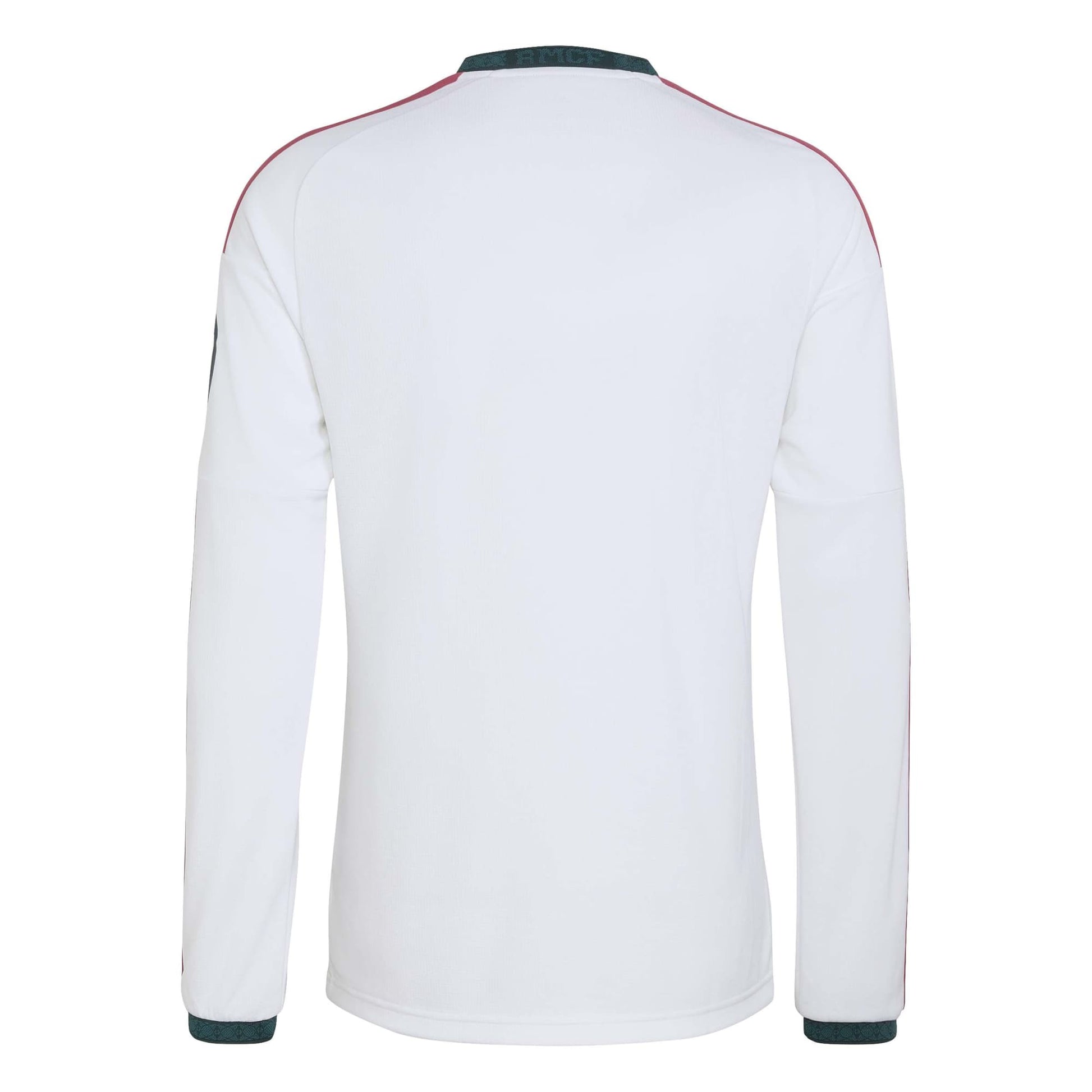 adidas 2026-27 Real Madrid Men's Stadium Home Long-Sleeve Soccer Jersey (Back)