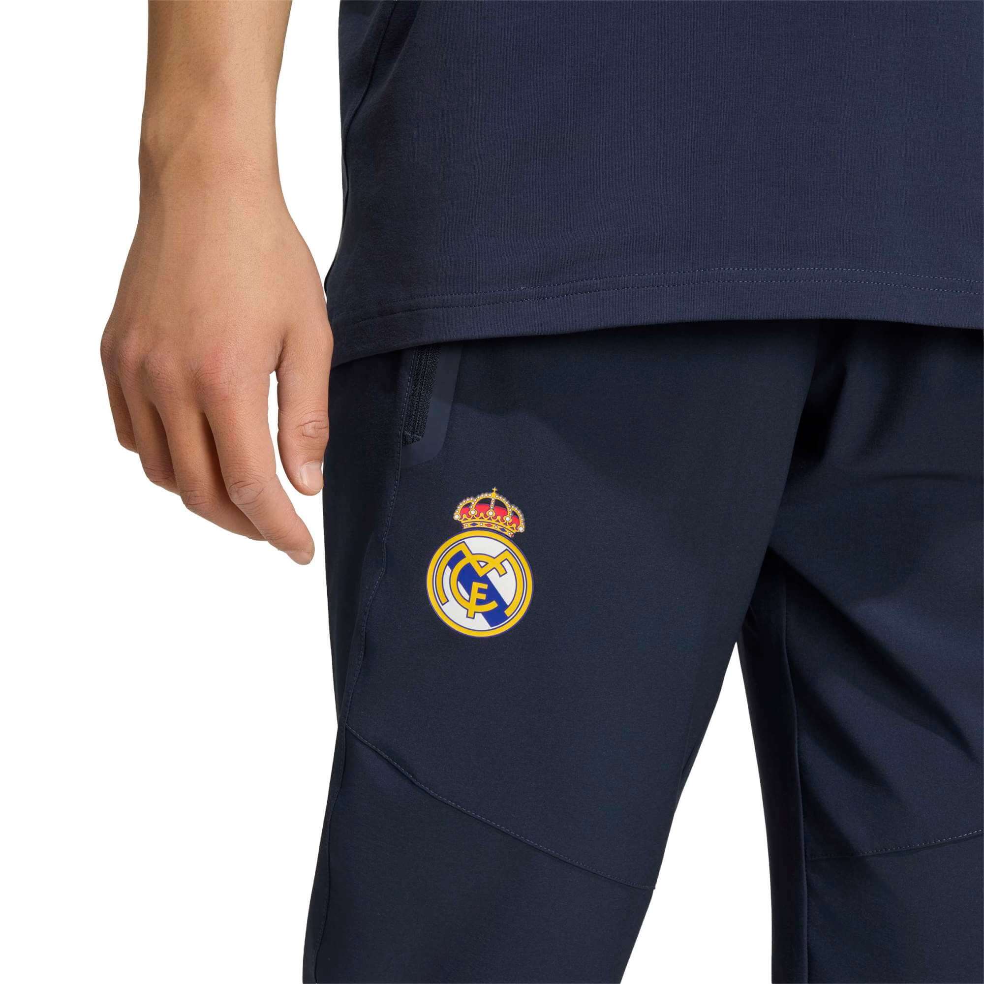 adidas 2026-27 Real Madrid Men's Tiro Travel Pants (Detail 1)