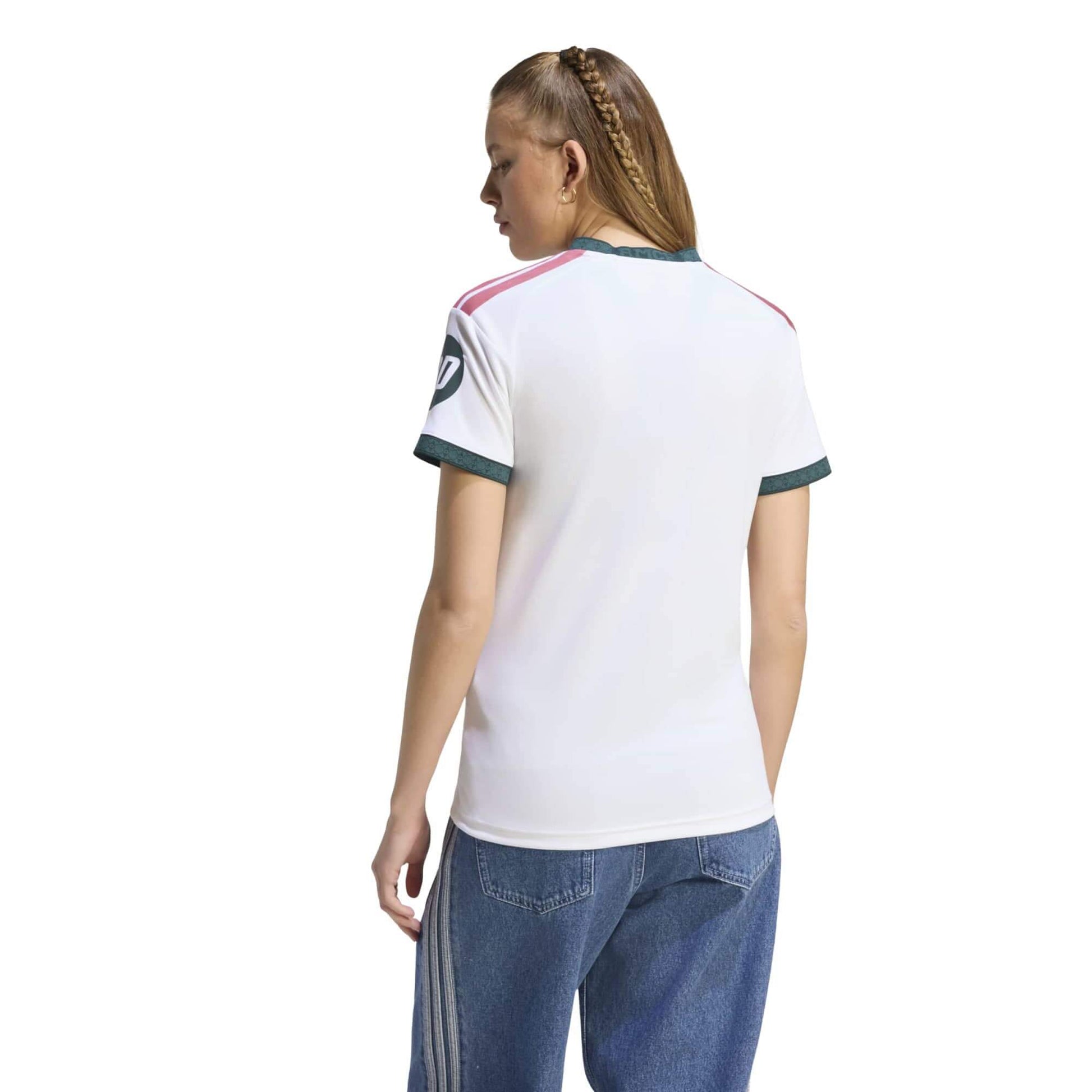 adidas 2026-27 Real Madrid Women's Stadium Home Soccer Jersey (Model - Back)