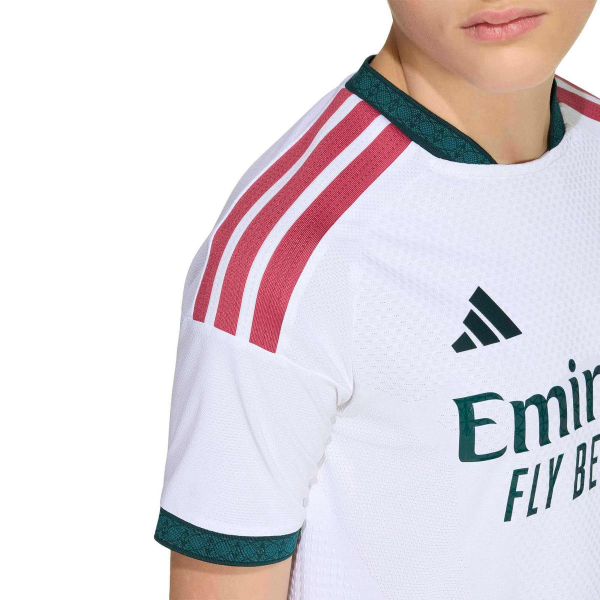 adidas 2026-27 Real Madrid Youth Authentic Home Soccer Jersey (Detail 2)