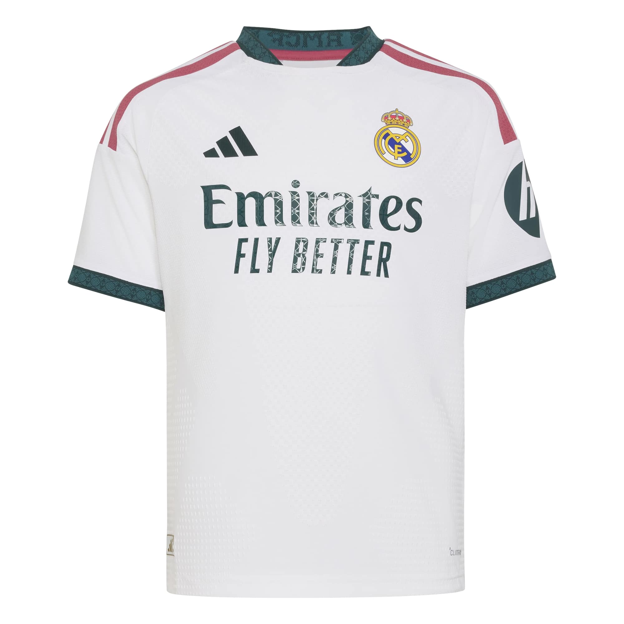 adidas 2026-27 Real Madrid Youth Authentic Home Soccer Jersey (Front)