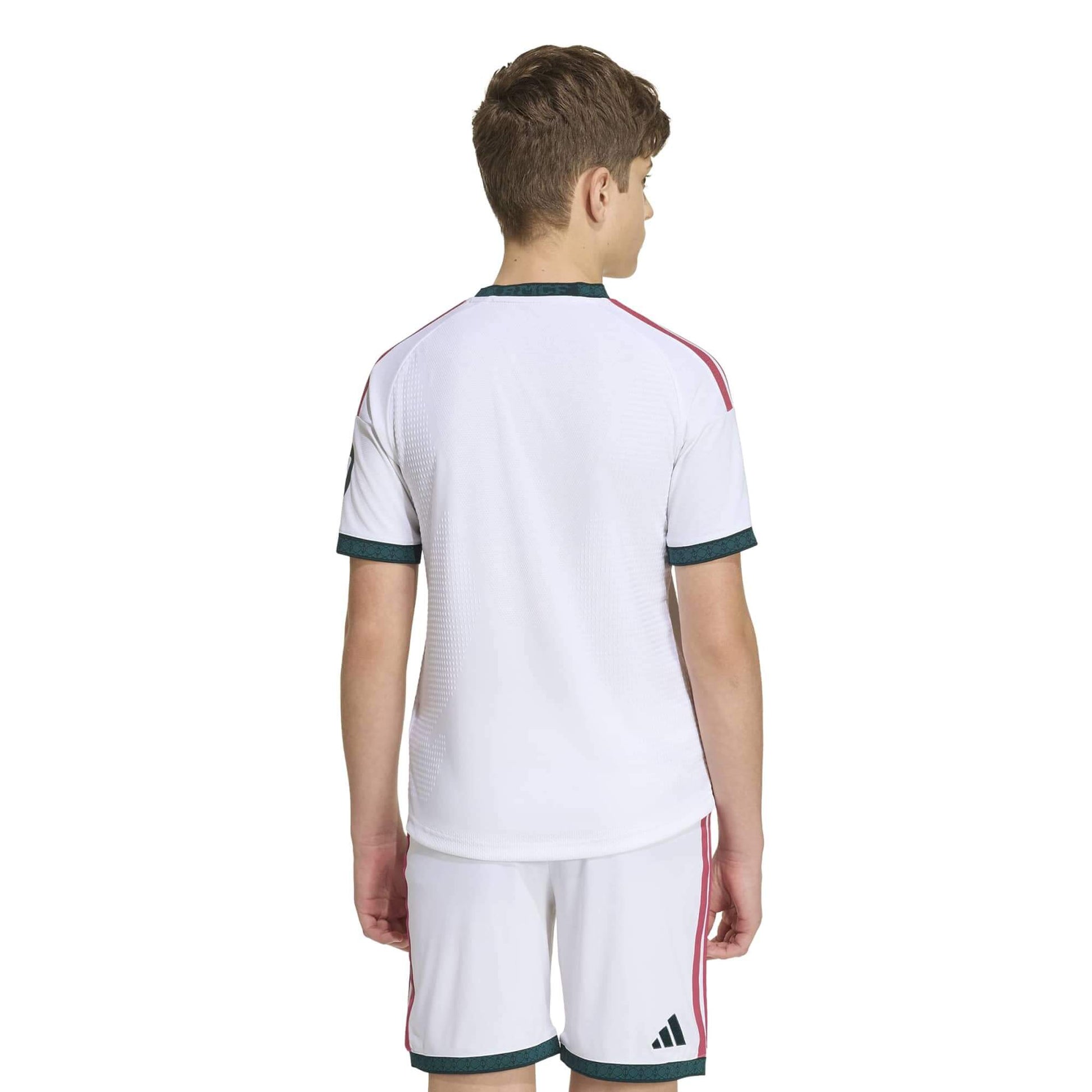 adidas 2026-27 Real Madrid Youth Authentic Home Soccer Jersey (Model - Back)