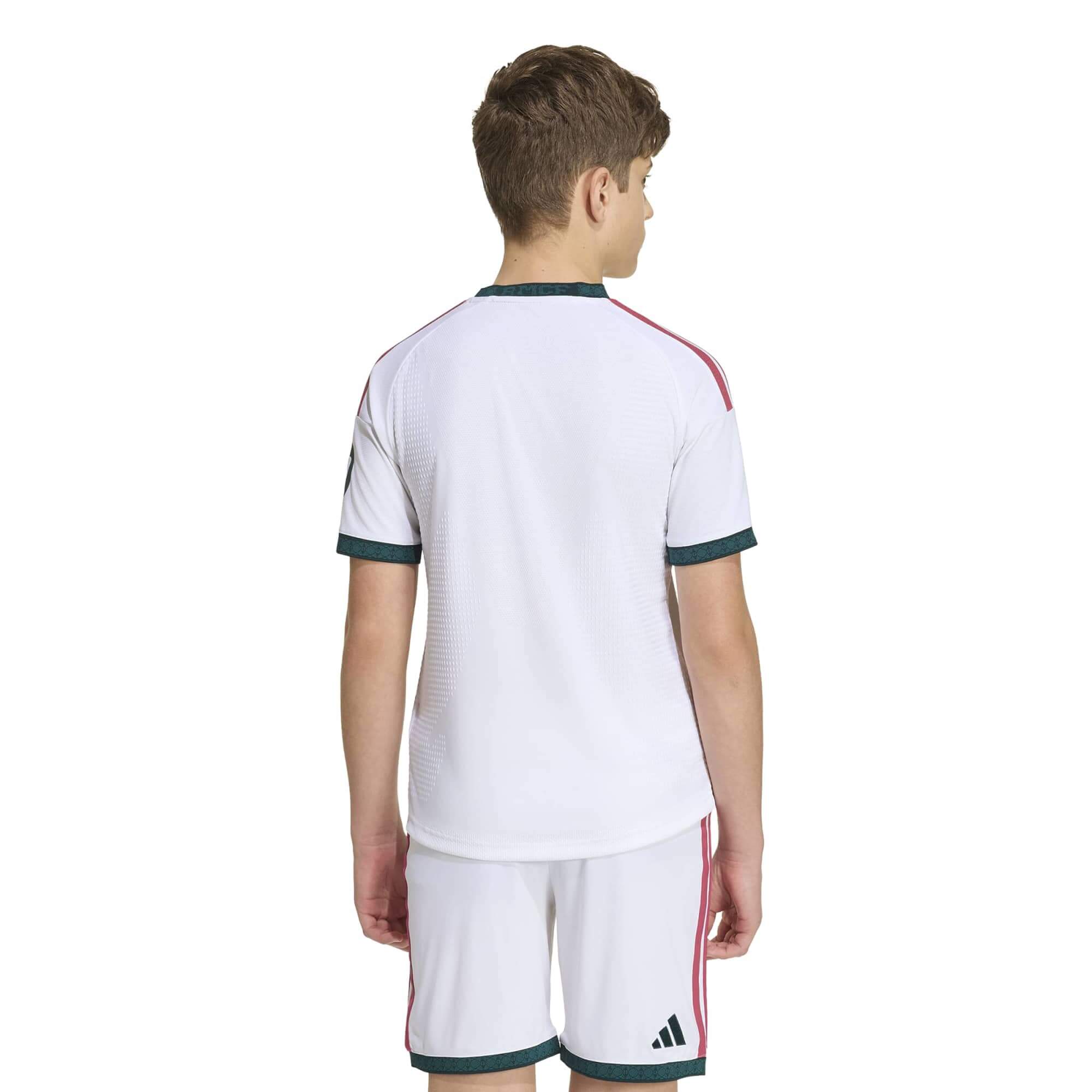adidas 2026-27 Real Madrid Youth Authentic Home Soccer Jersey (Model - Back)