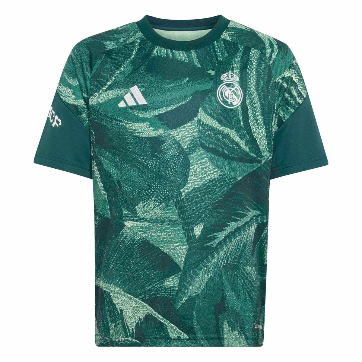 adidas 2026-27 Real Madrid Youth Pre-Match Soccer Jersey (Front)
