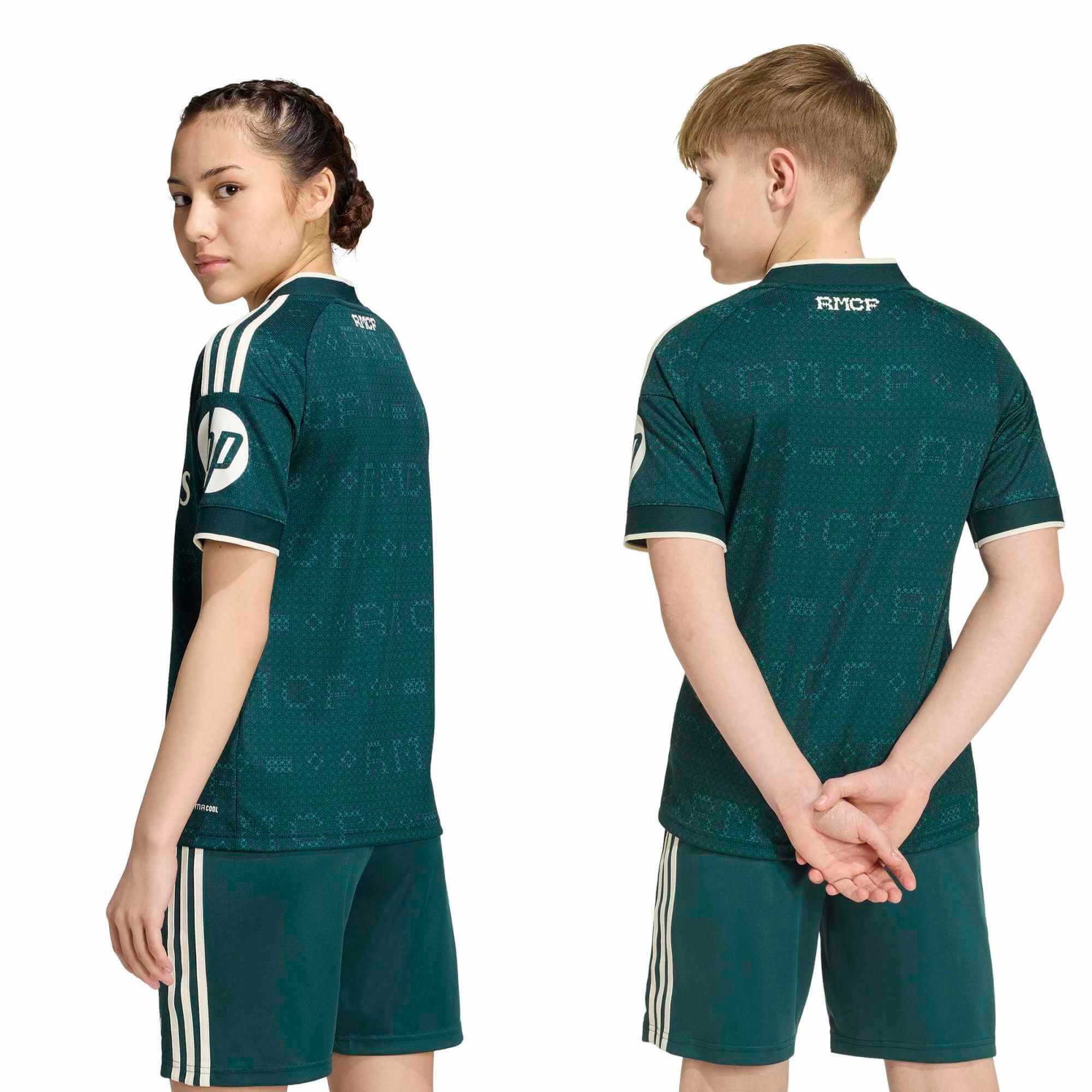 adidas 2026-27 Real Madrid Youth Stadium Away Soccer Jersey (Models - Back)