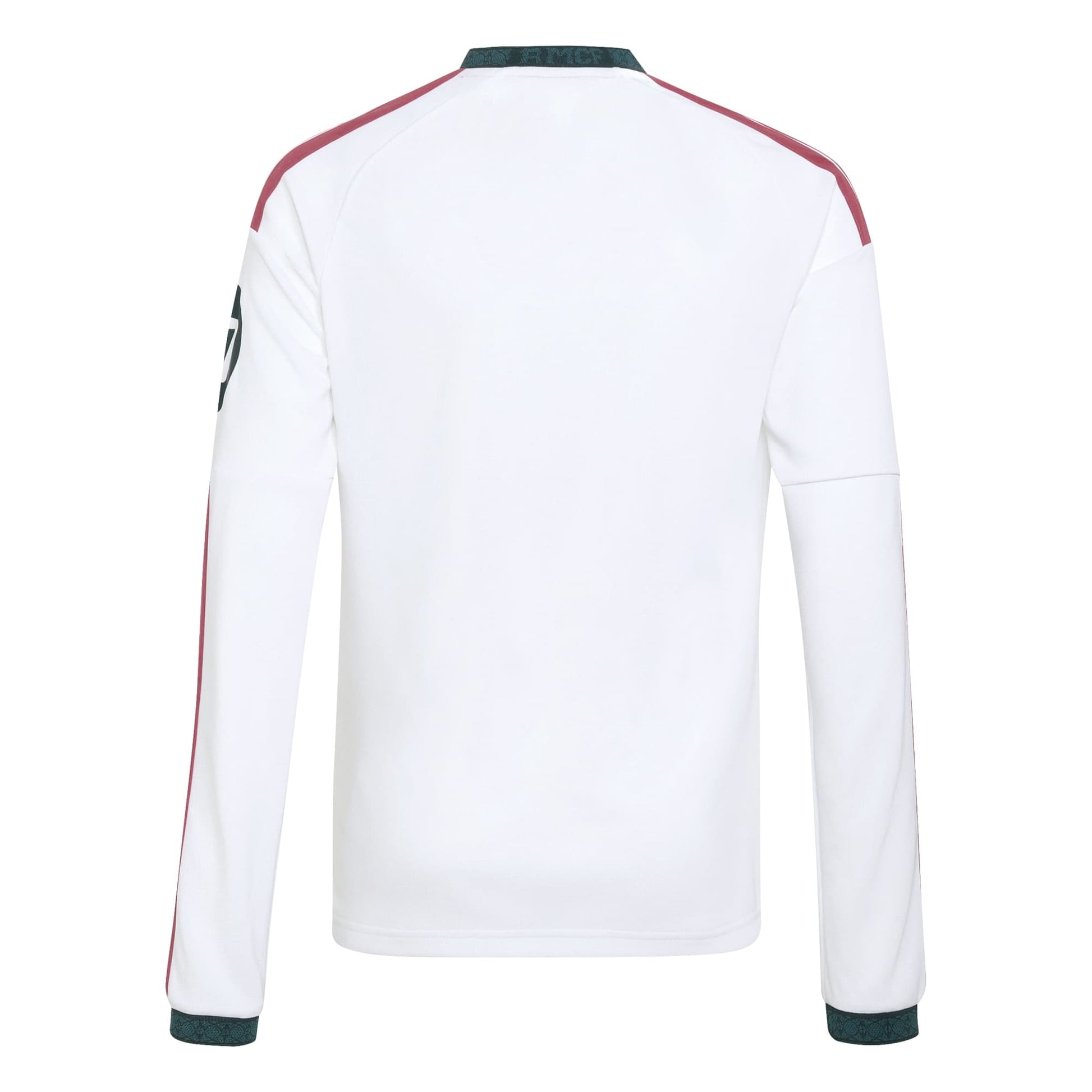 adidas 2026-27 Real Madrid Youth Stadium Home Long-Sleeve Soccer Jersey (Back)