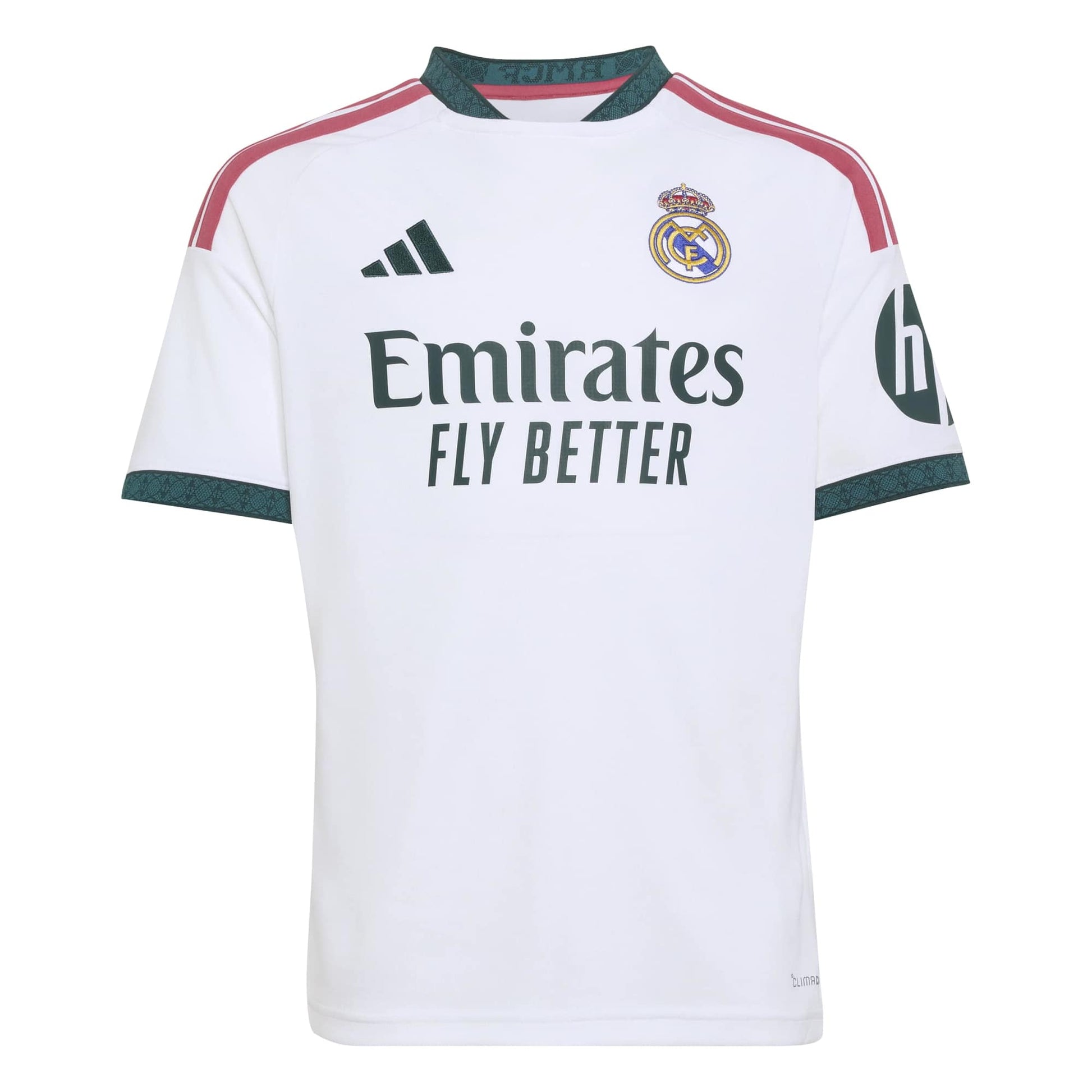 adidas 2026-27 Real Madrid Youth Stadium Home Soccer Jersey (Front)