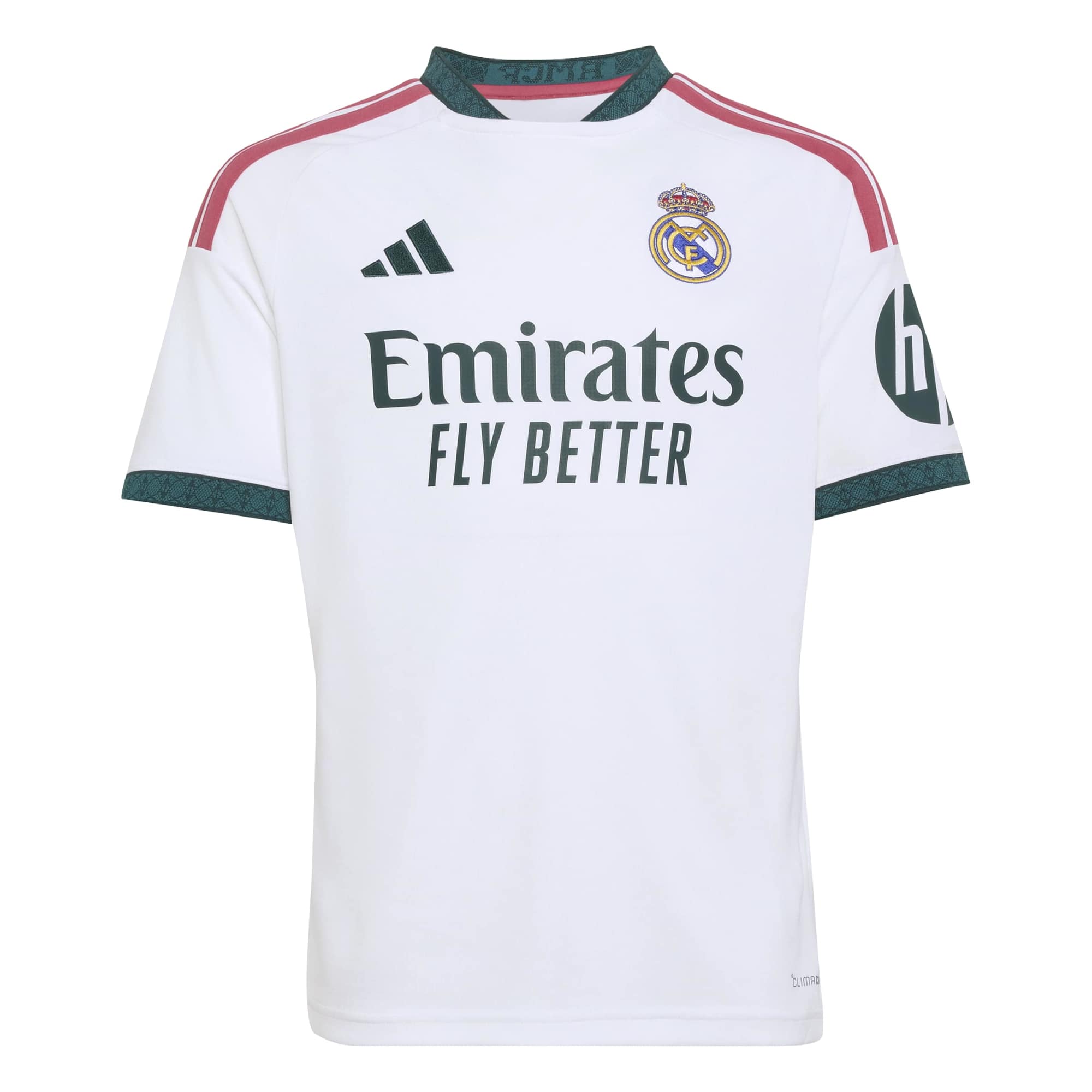 adidas 2026-27 Real Madrid Youth Stadium Home Soccer Jersey (Front)