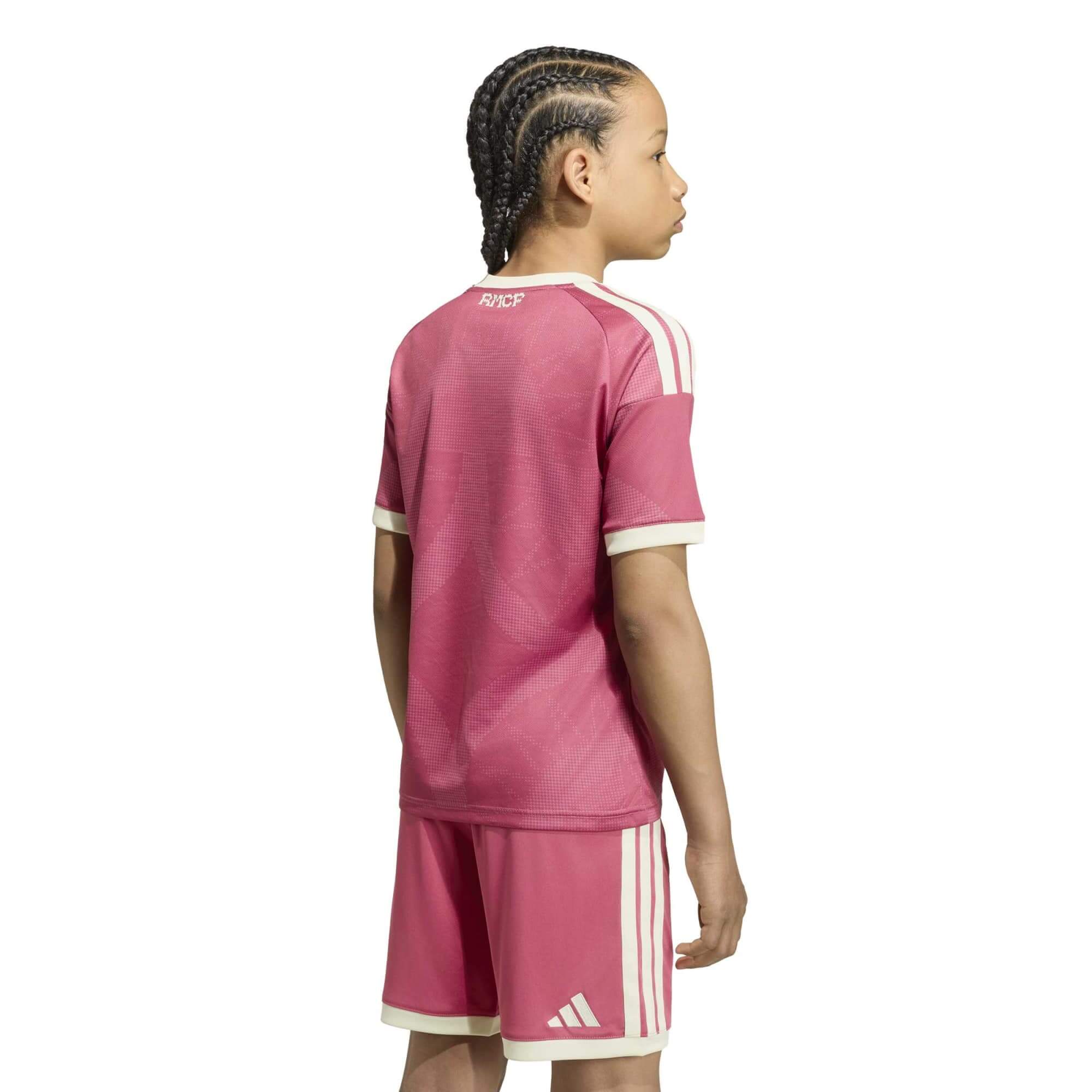 adidas 2026-27 Real Madrid Youth Stadium Third Soccer Jersey (Model - Back)
