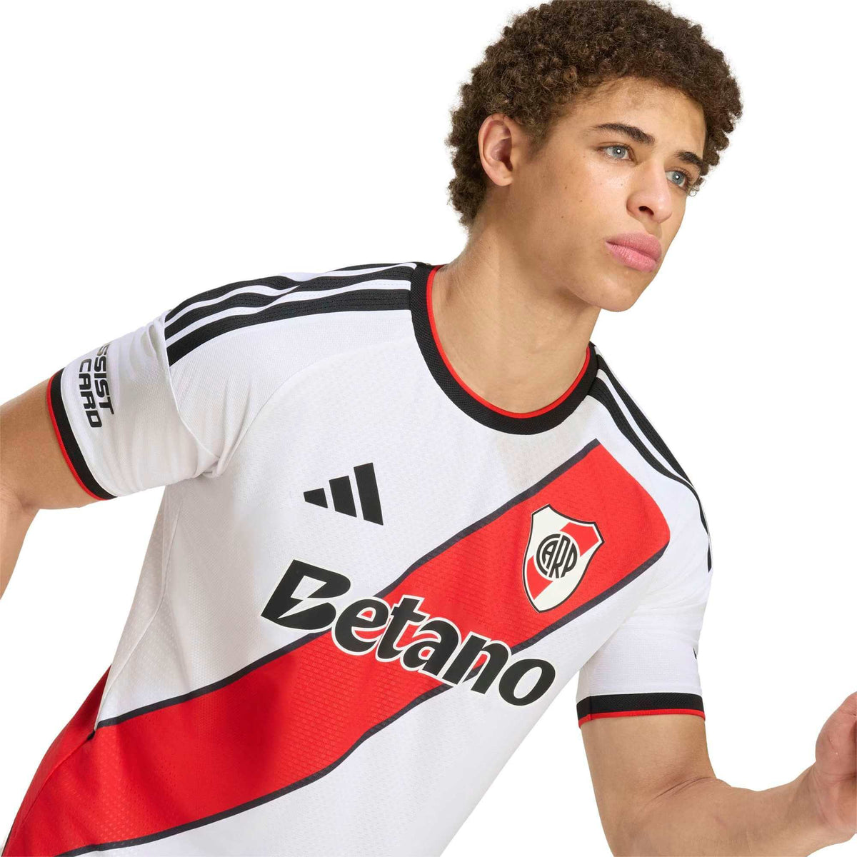 adidas 2026-27 River Plate Men's Authentic Home Soccer Jersey (Detail 1)