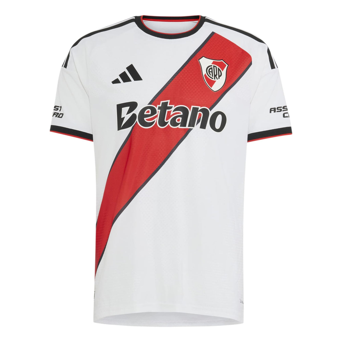 adidas 2026-27 River Plate Men's Authentic Home Soccer Jersey (Front)