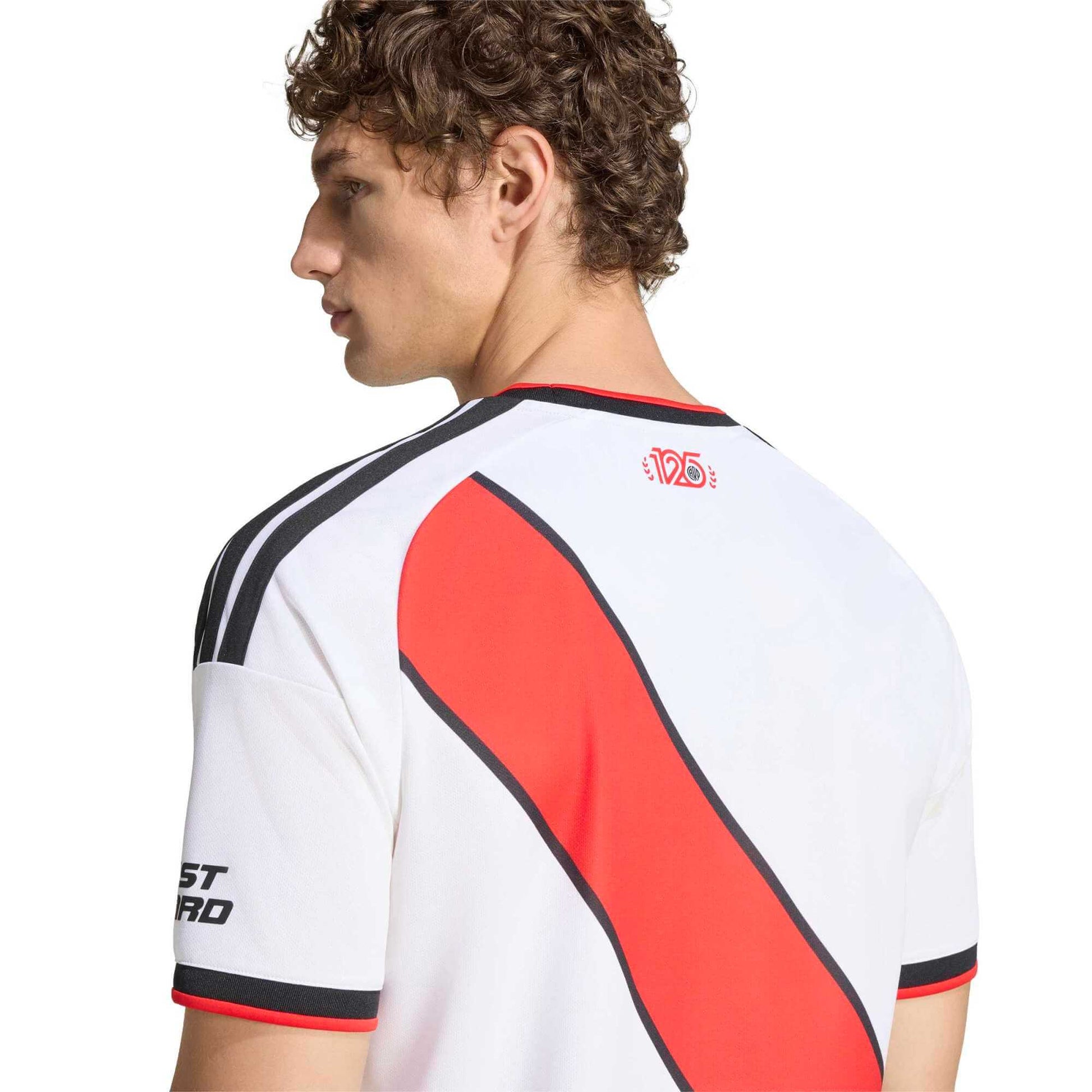 adidas 2026-27 River Plate Men's Stadium Home Soccer Jersey (Detail 2)