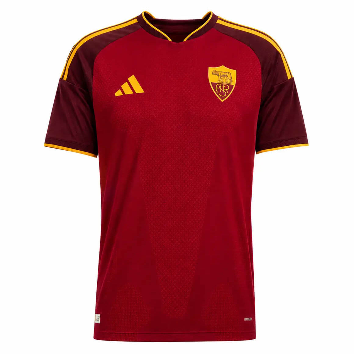 adidas 2026-27 Roma Men's Authentic Home Soccer Jersey W/O Sponsor (Front)