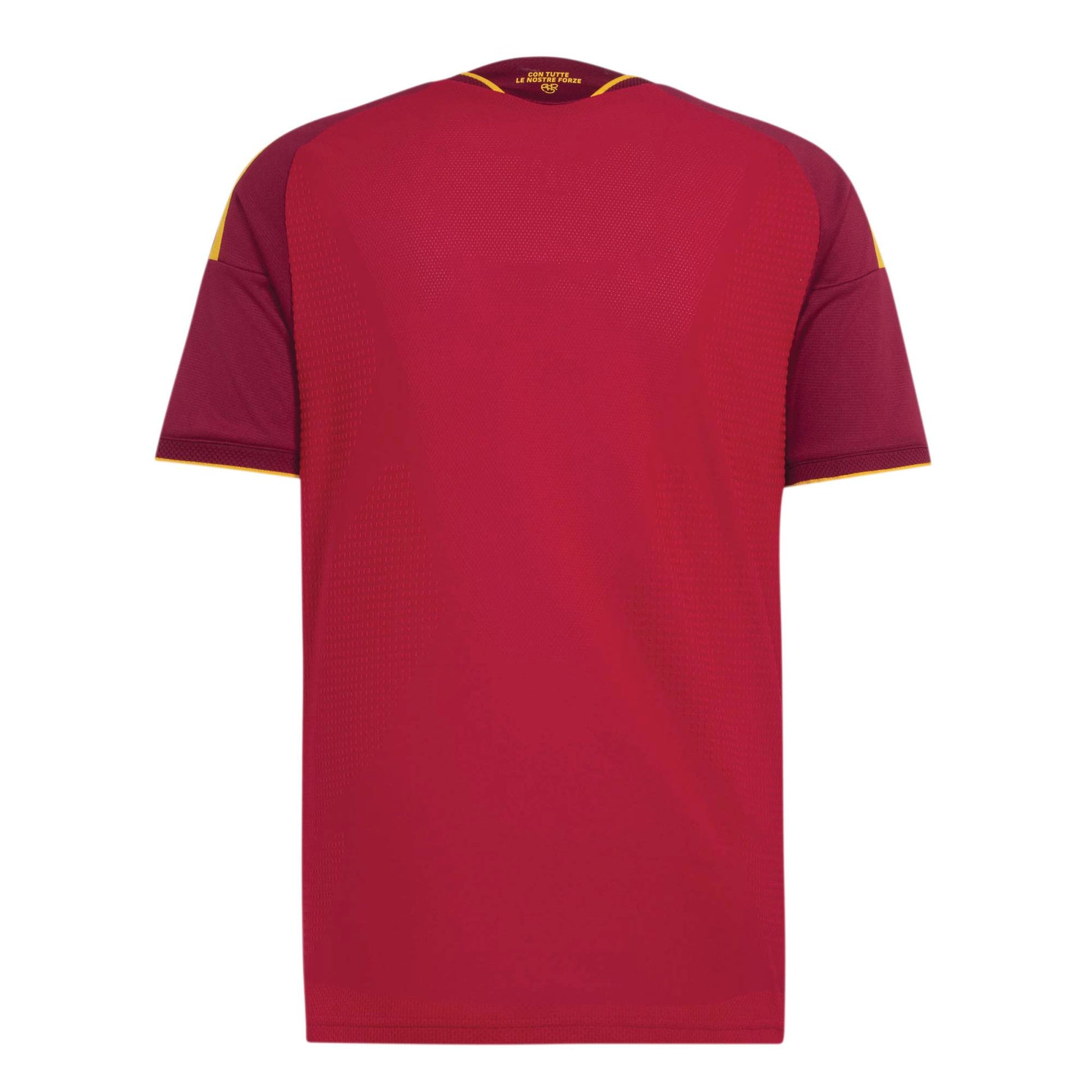 adidas 2026-27 Roma Men's Authentic Home Soccer Jersey (Back)