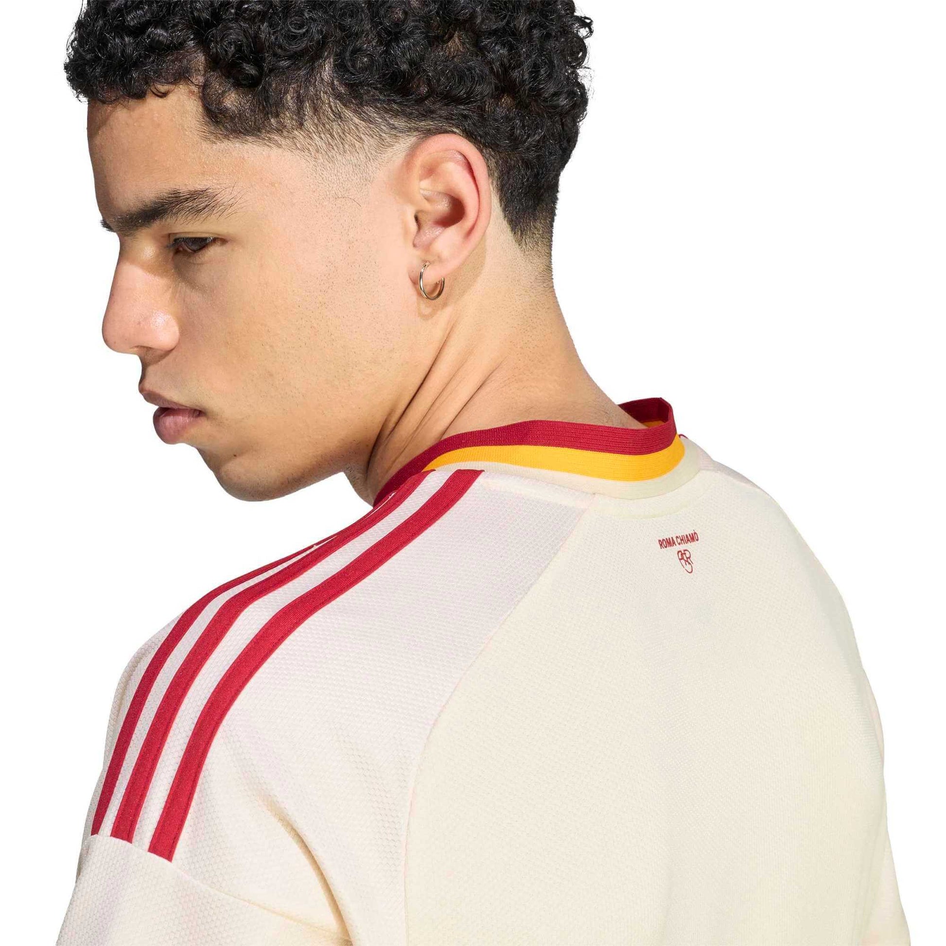 adidas 2026-27 Roma Men's Stadium Away Soccer Jersey (Detail 1)