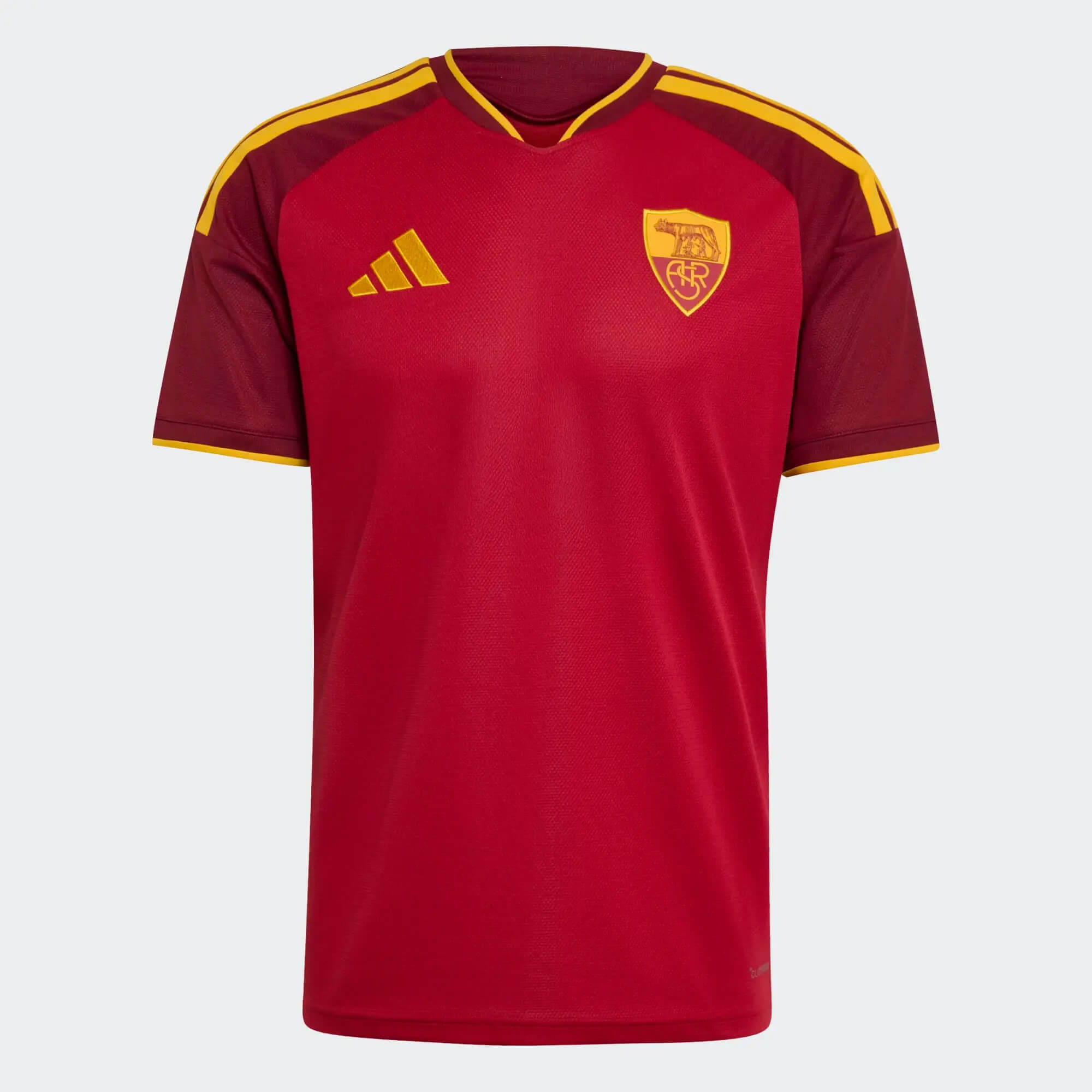 adidas 2026-27 Roma Men's Stadium Home Soccer Jersey (Front)