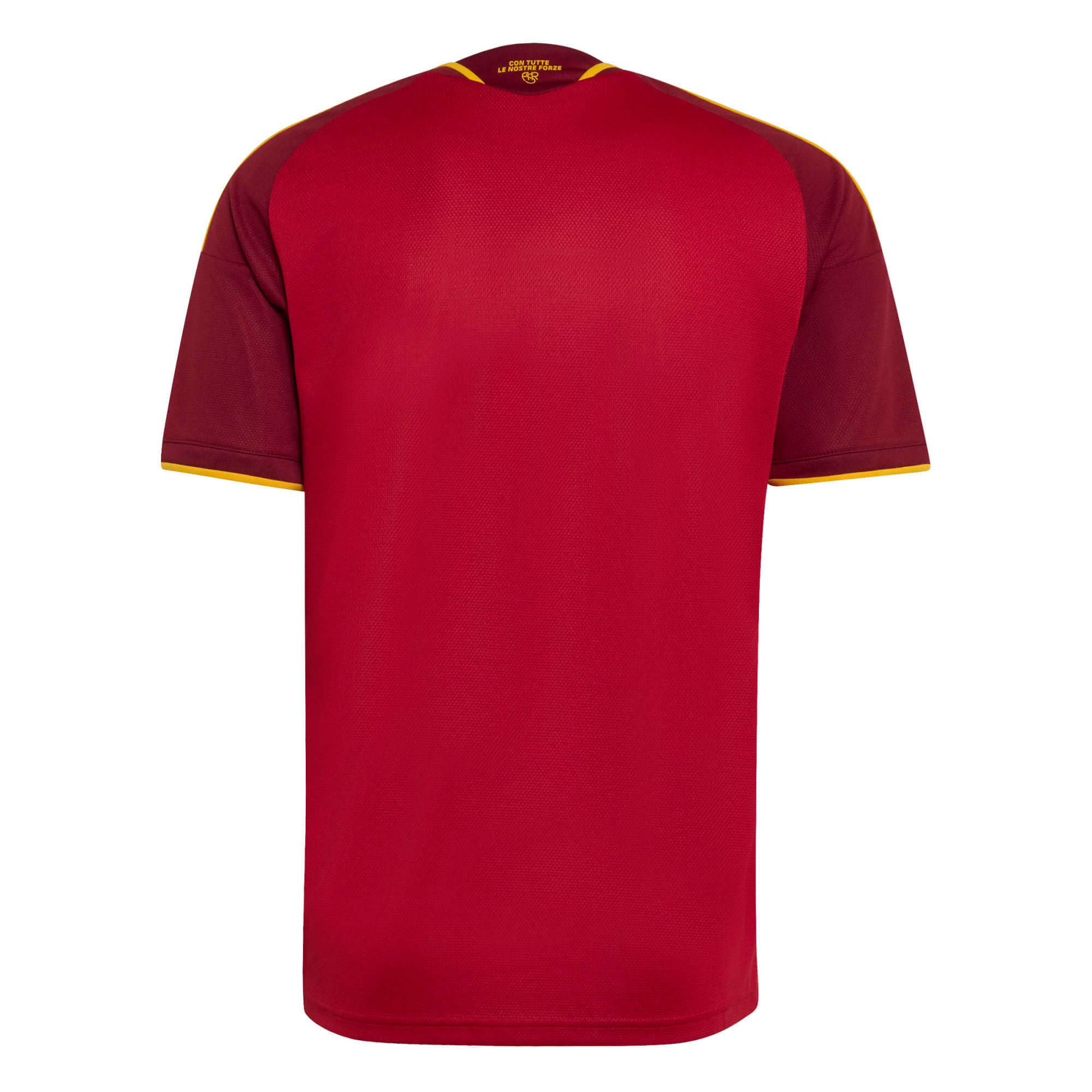 adidas 2026-27 Roma Men's Stadium Home Soccer Jersey (Back)