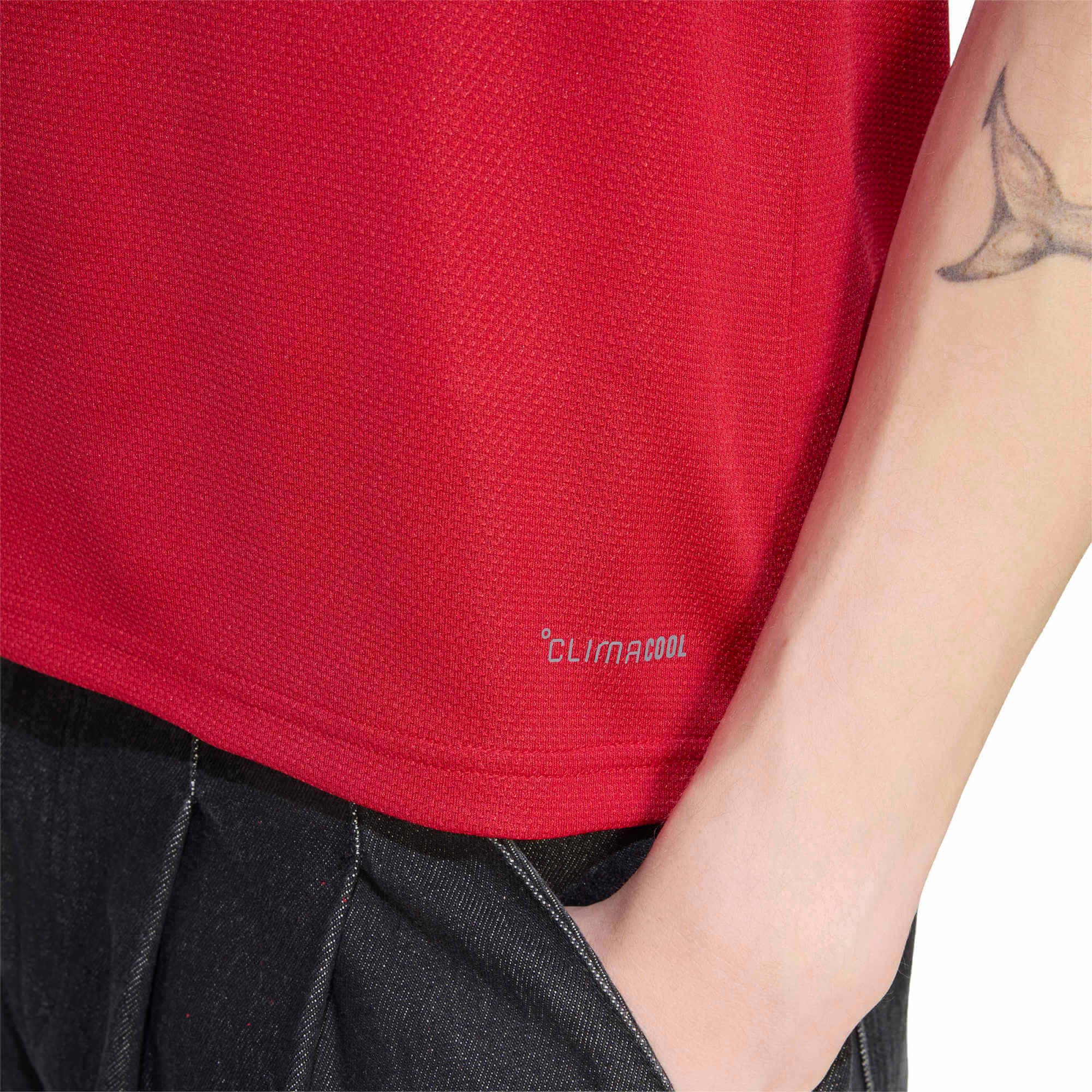 adidas 2026-27 Roma Men's Stadium Home Soccer Jersey (Detail 2)