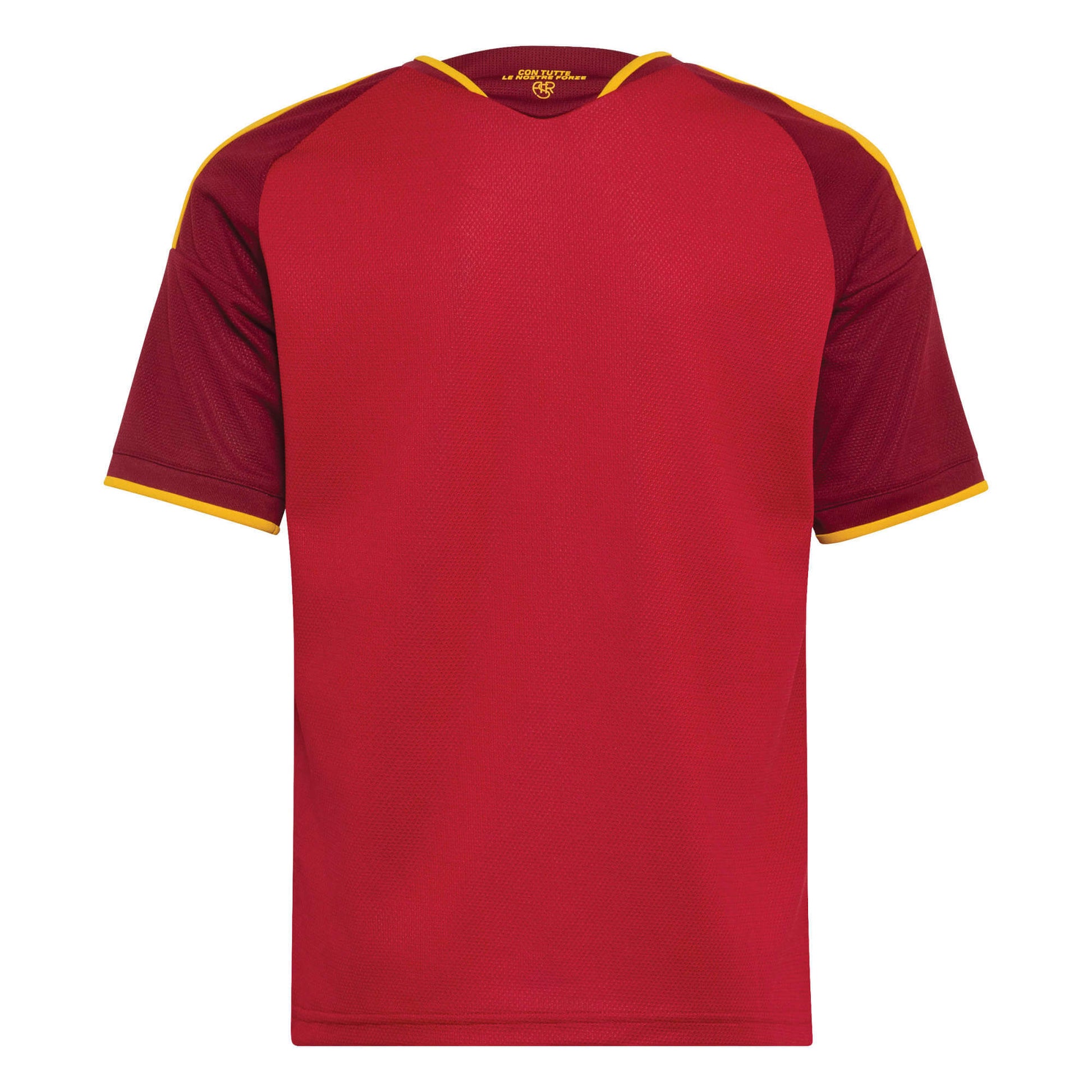 adidas 2026-27 Roma Youth Stadium Home Soccer Jersey (Back)