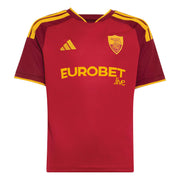 adidas 2026-27 Roma Youth Stadium Home Soccer Jersey (Front)