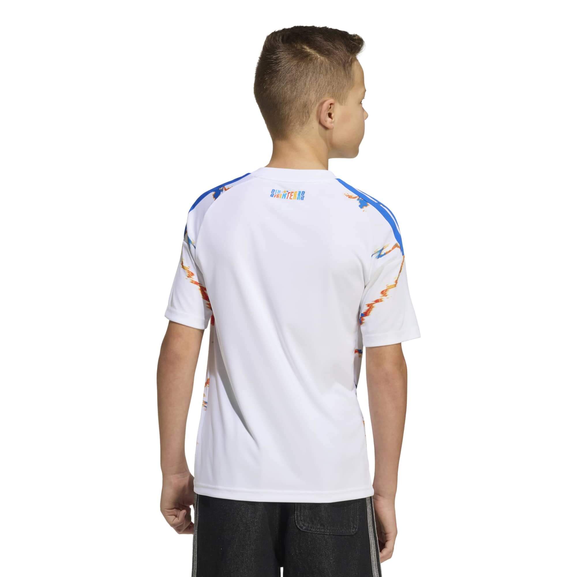 adidas 2026-27 San Diego Youth Stadium Away Soccer Jersey (Model - Back)