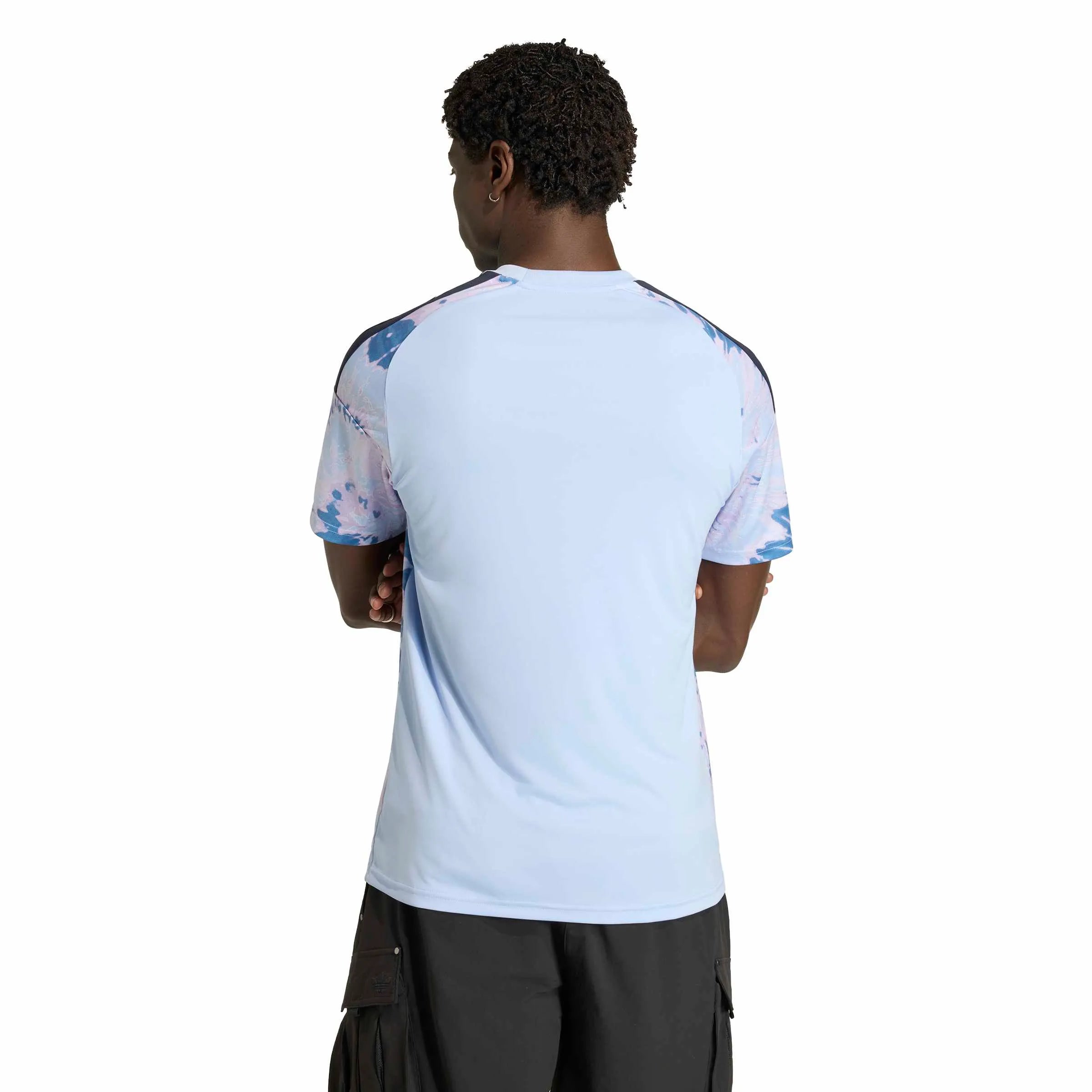 adidas 2026-27 San Jose Earthquakes Men's Stadium Away Soccer Jersey (Model - Back)