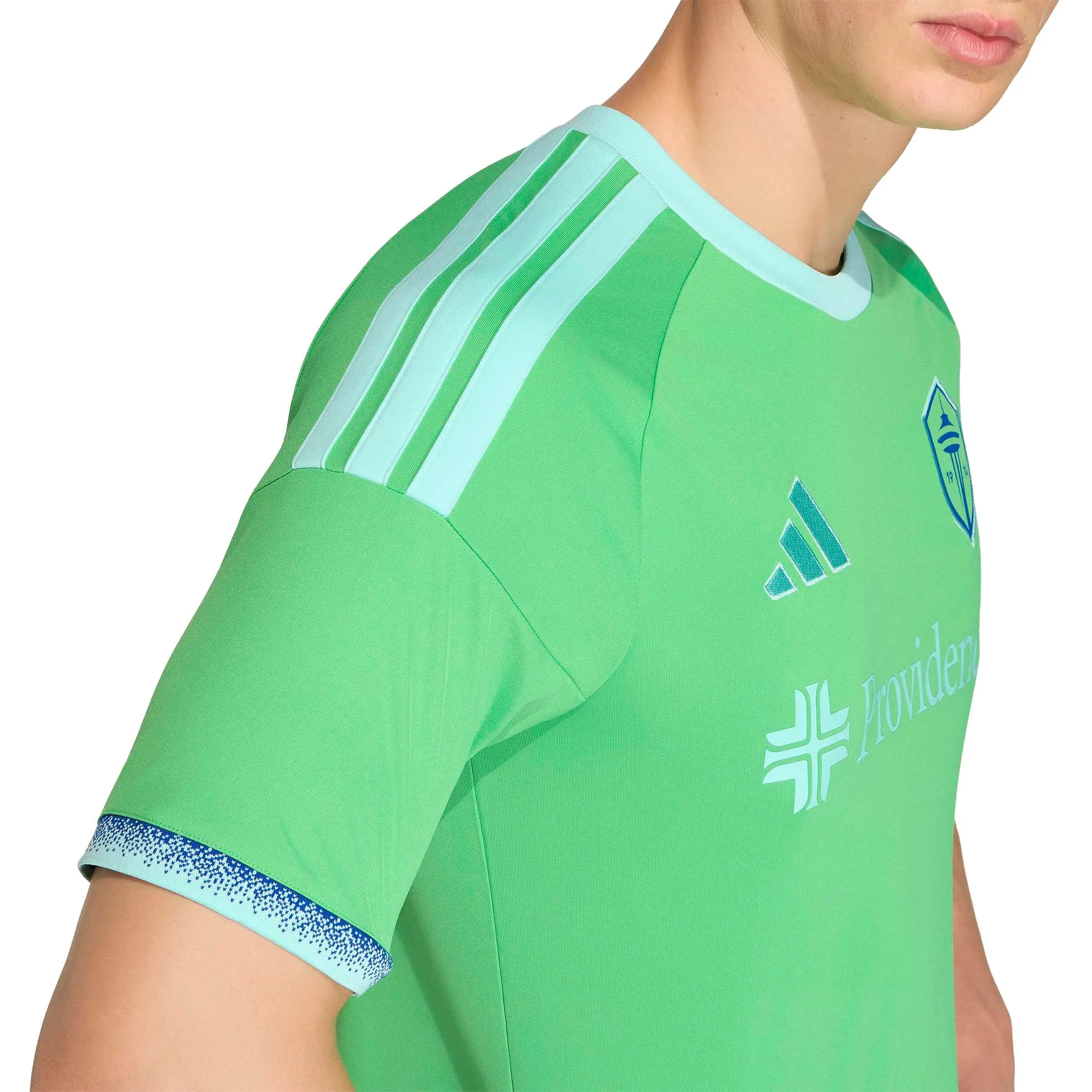 adidas 2026-27 Seattle Sounders Men Stadium Home Soccer Jersey (Detail 2)