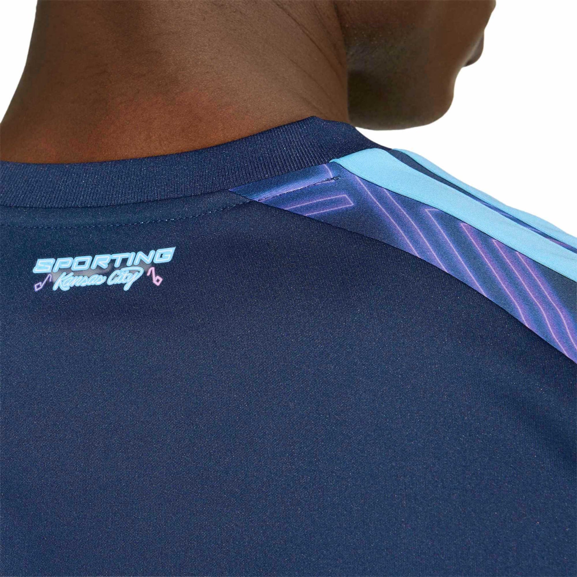 adidas 2026-27 Sporting Kansas City Men's Stadium Away Soccer Jersey (Detail 2)