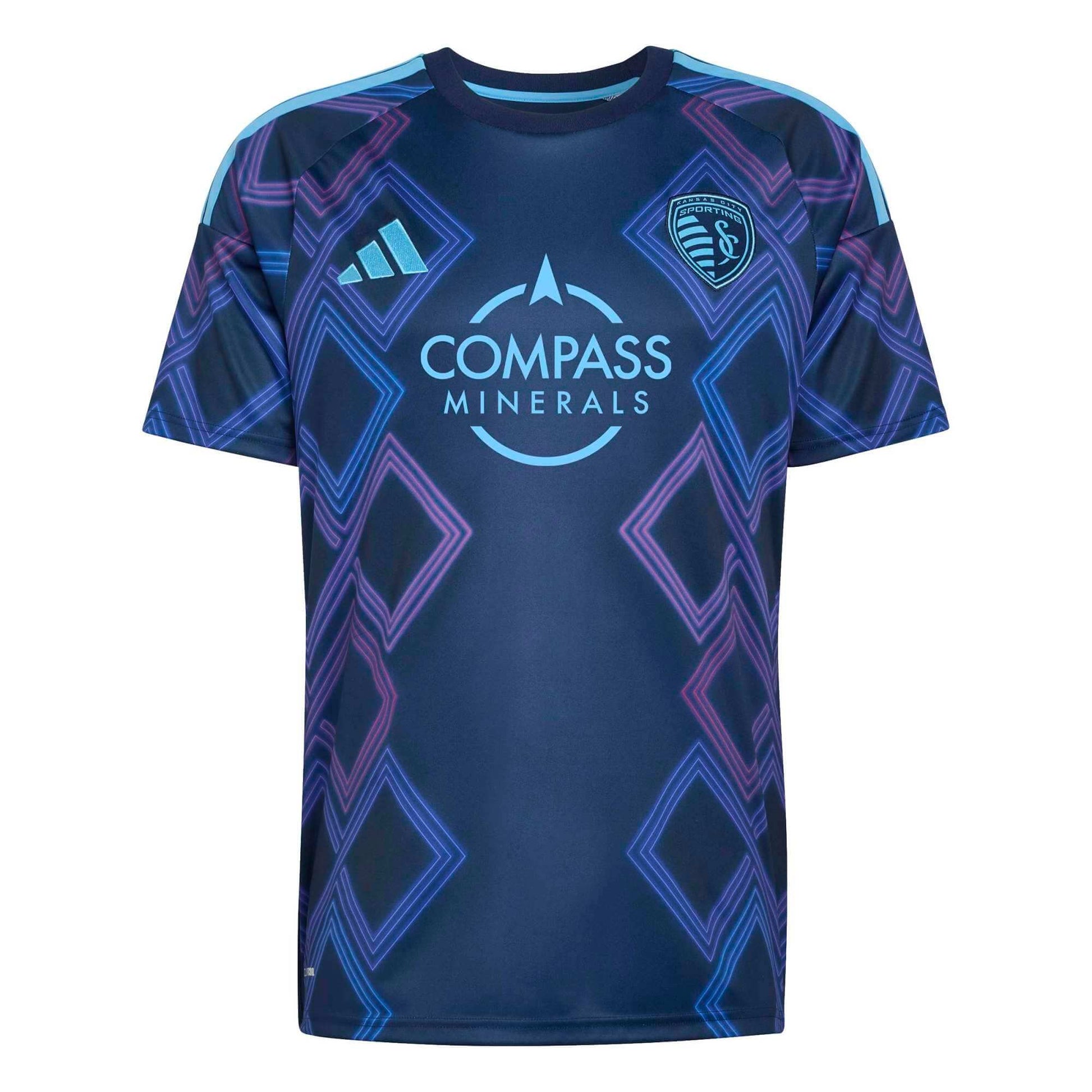 adidas 2026-27 Sporting Kansas City Men's Stadium Away Soccer Jersey (Front)