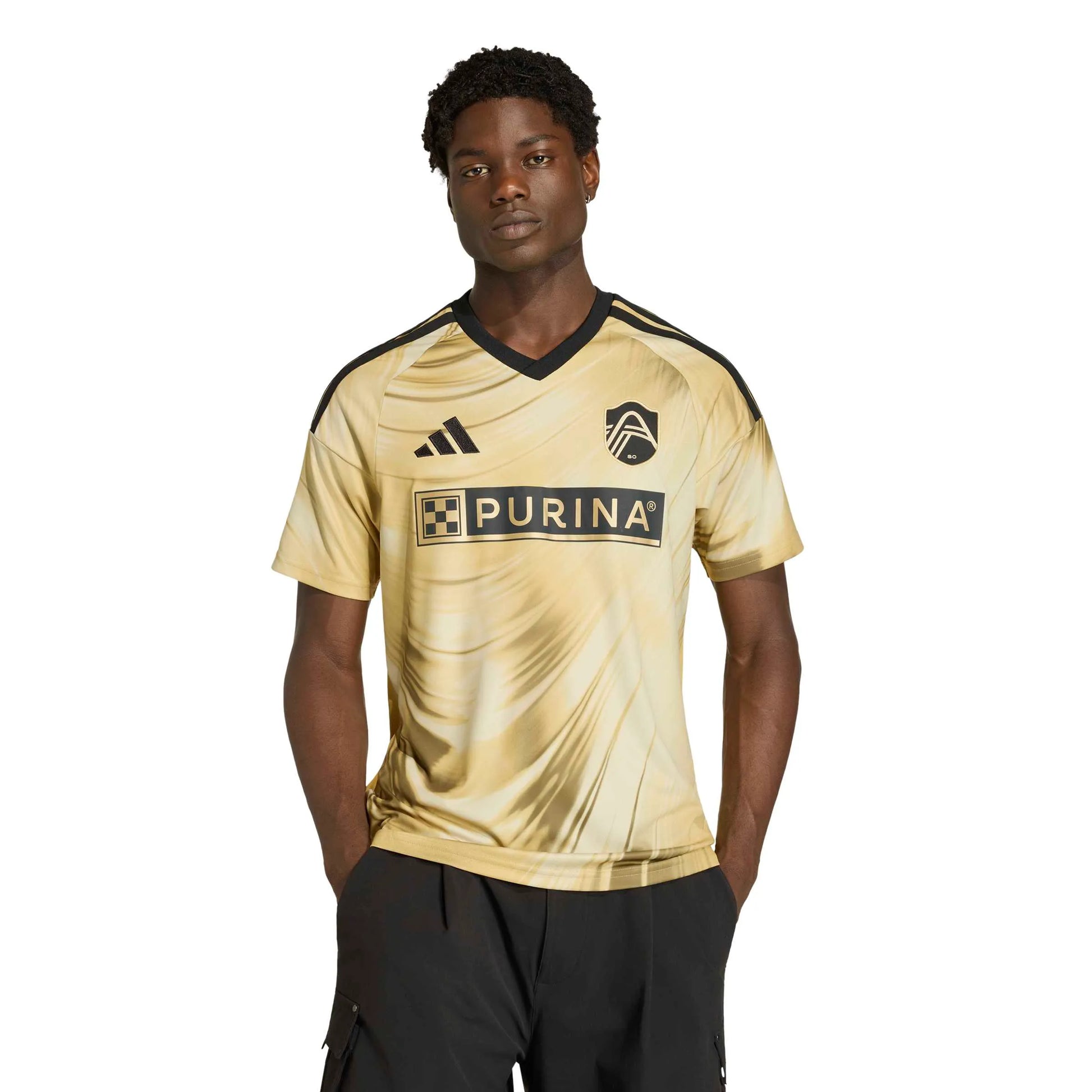 adidas 2026-27 St. Louis City Men's Stadium Away Soccer Jersey (Model - Front)