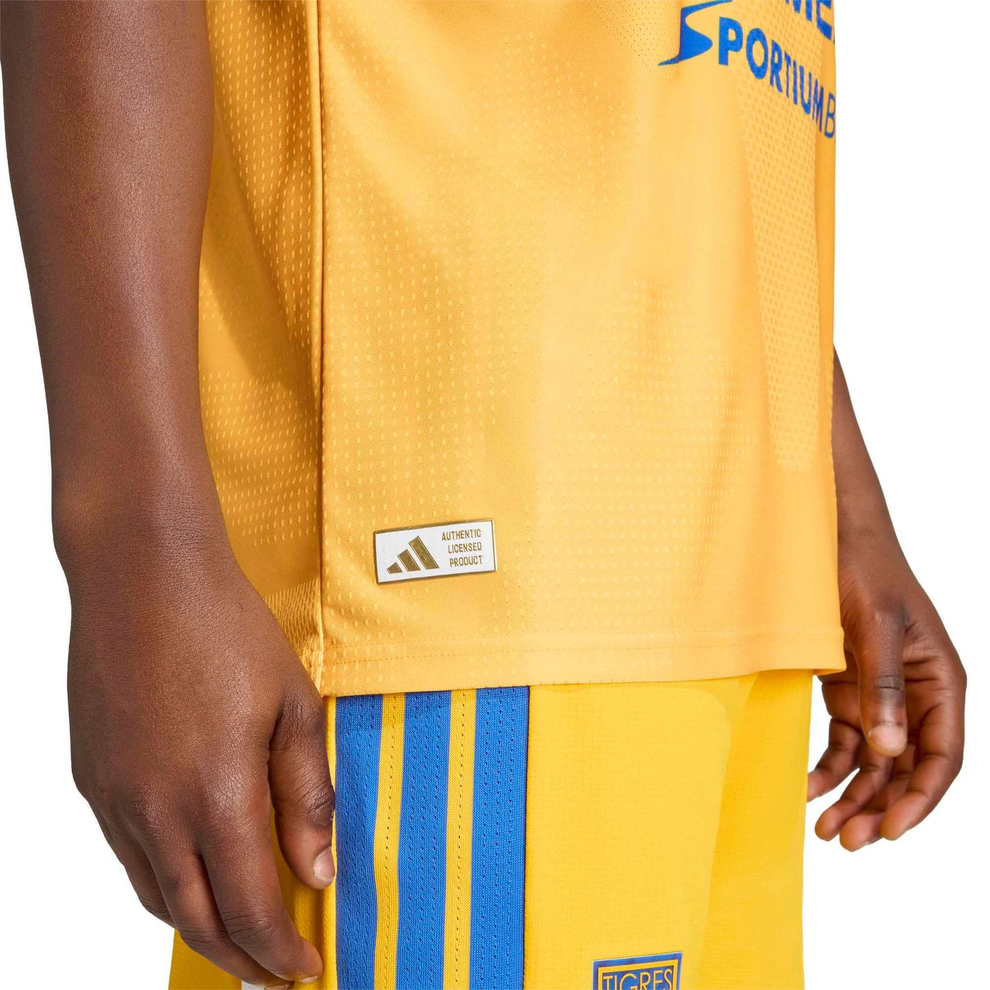 adidas 2026-27 Tigres Men's Authentic Home Soccer Jersey (Detail 2)