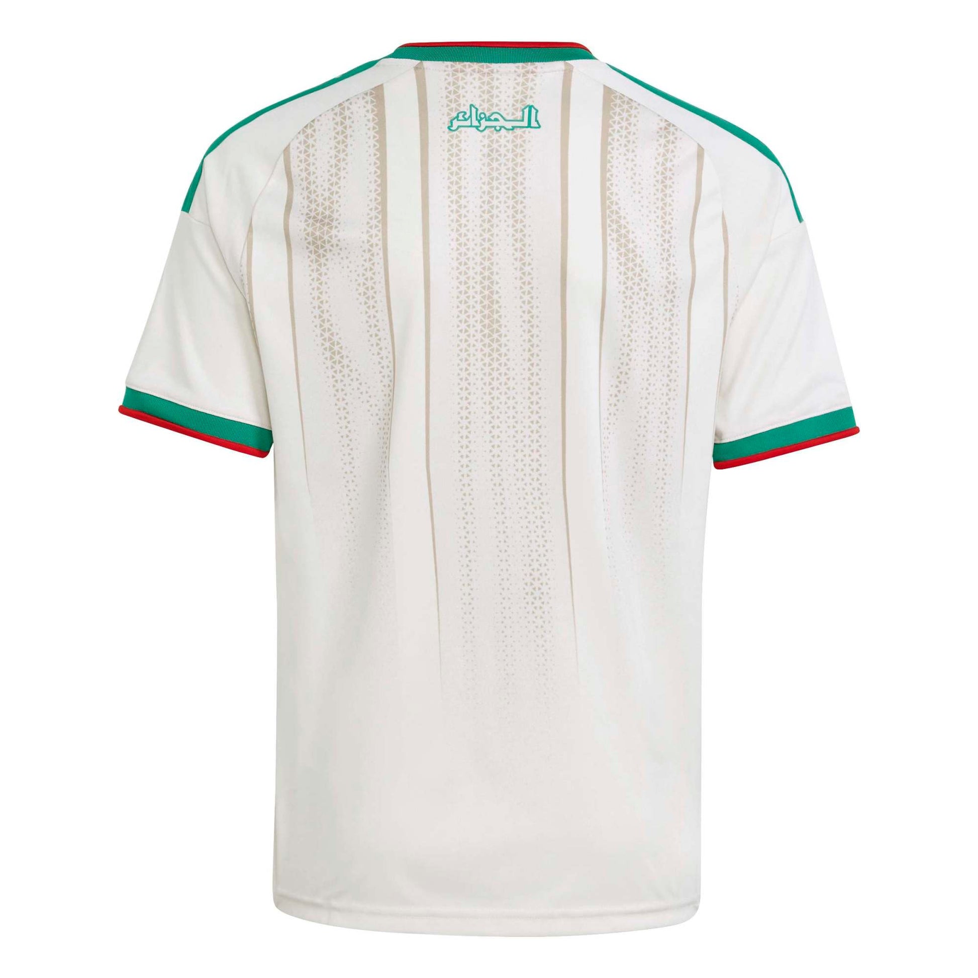 adidas 2026 Algeria Youth Stadium Home Soccer Jersey (Back)