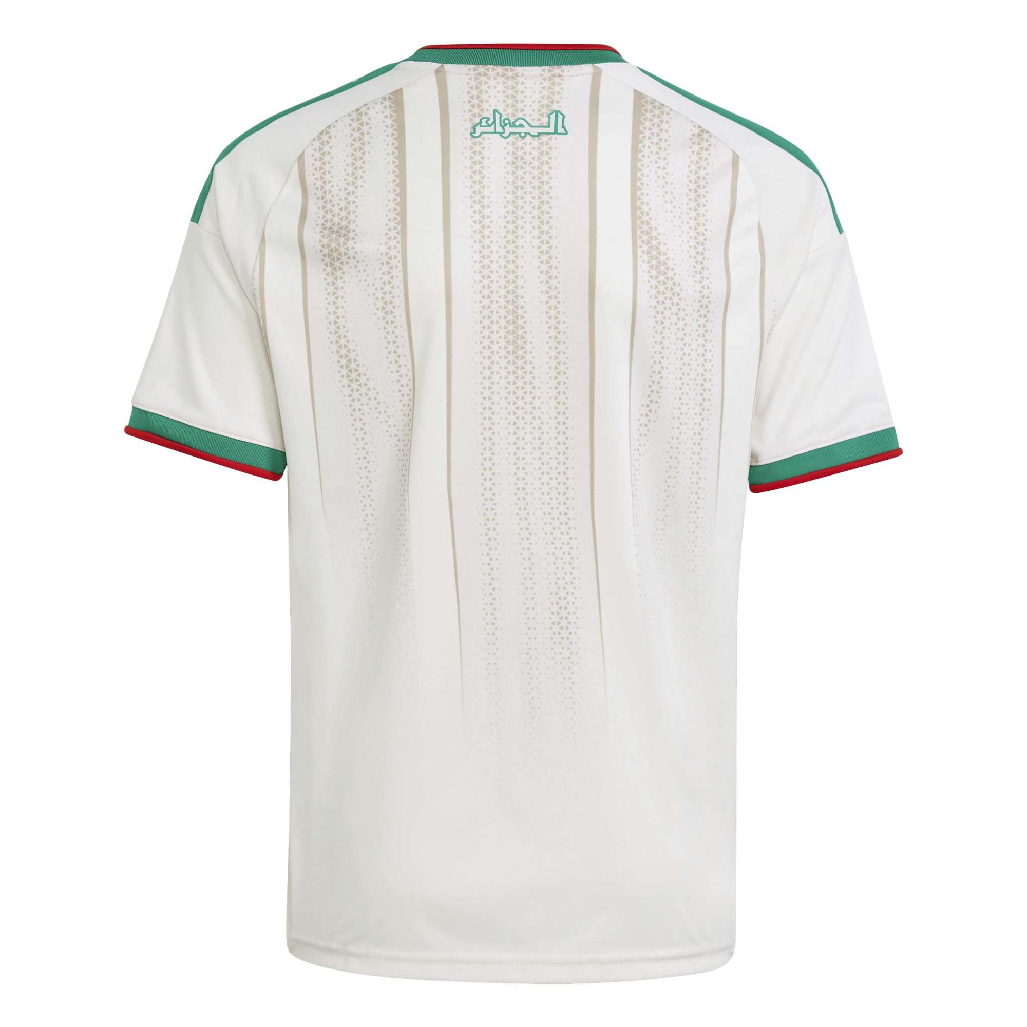 adidas 2026 Algeria Youth Stadium Home Soccer Jersey (Back)