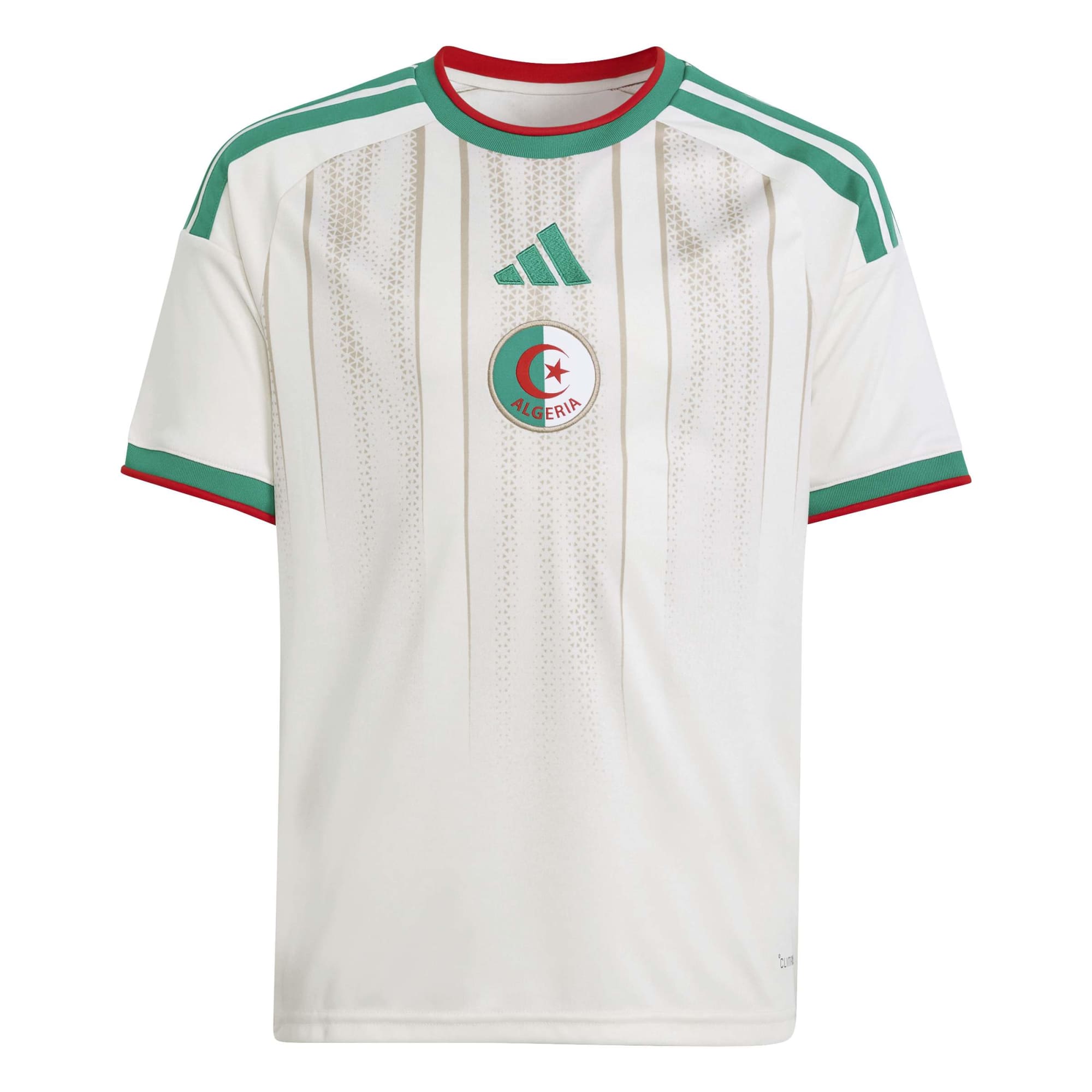 adidas 2026 Algeria Youth Stadium Home Soccer Jersey (Front)