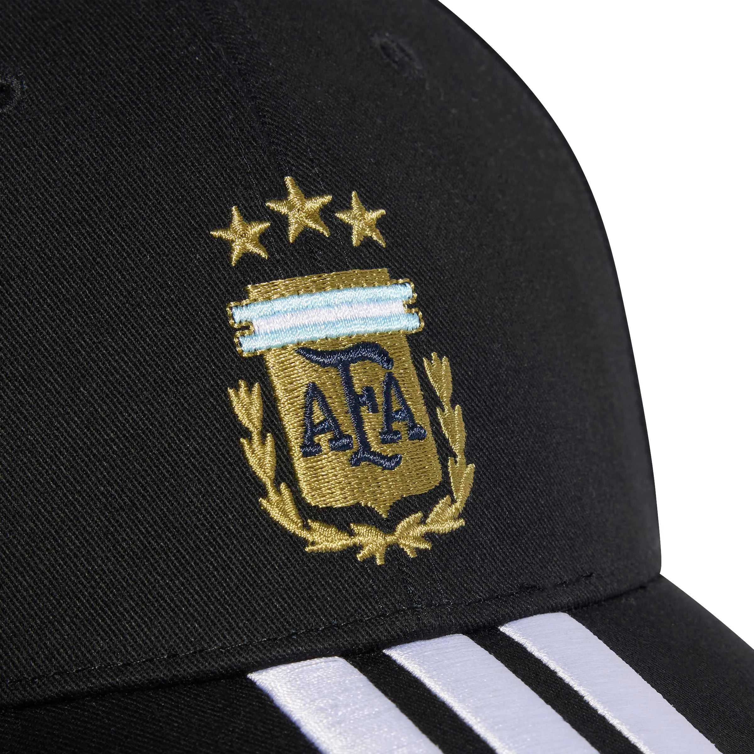 adidas 2026 Argentina Baseball Cap Black (Detail 1)
