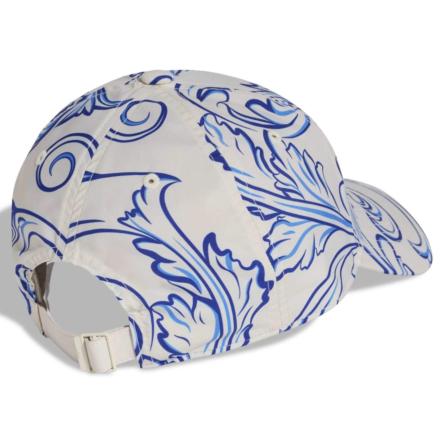 adidas 2026 Argentina Graphic Baseball Cap Cream White / Lucid Blue (Lateral - Back)