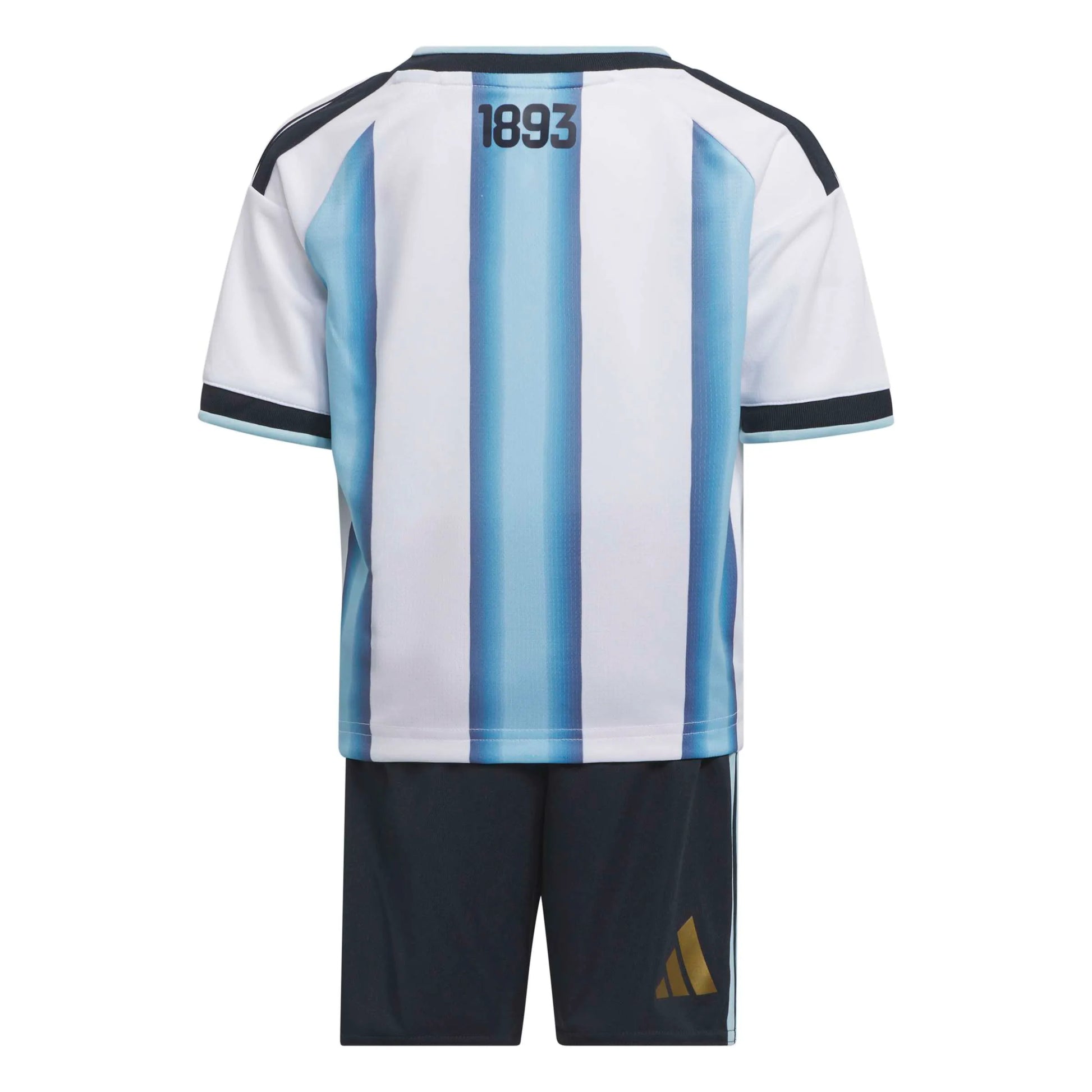 adidas 2026 Argentina Kid's Home Mini Kit (Back)