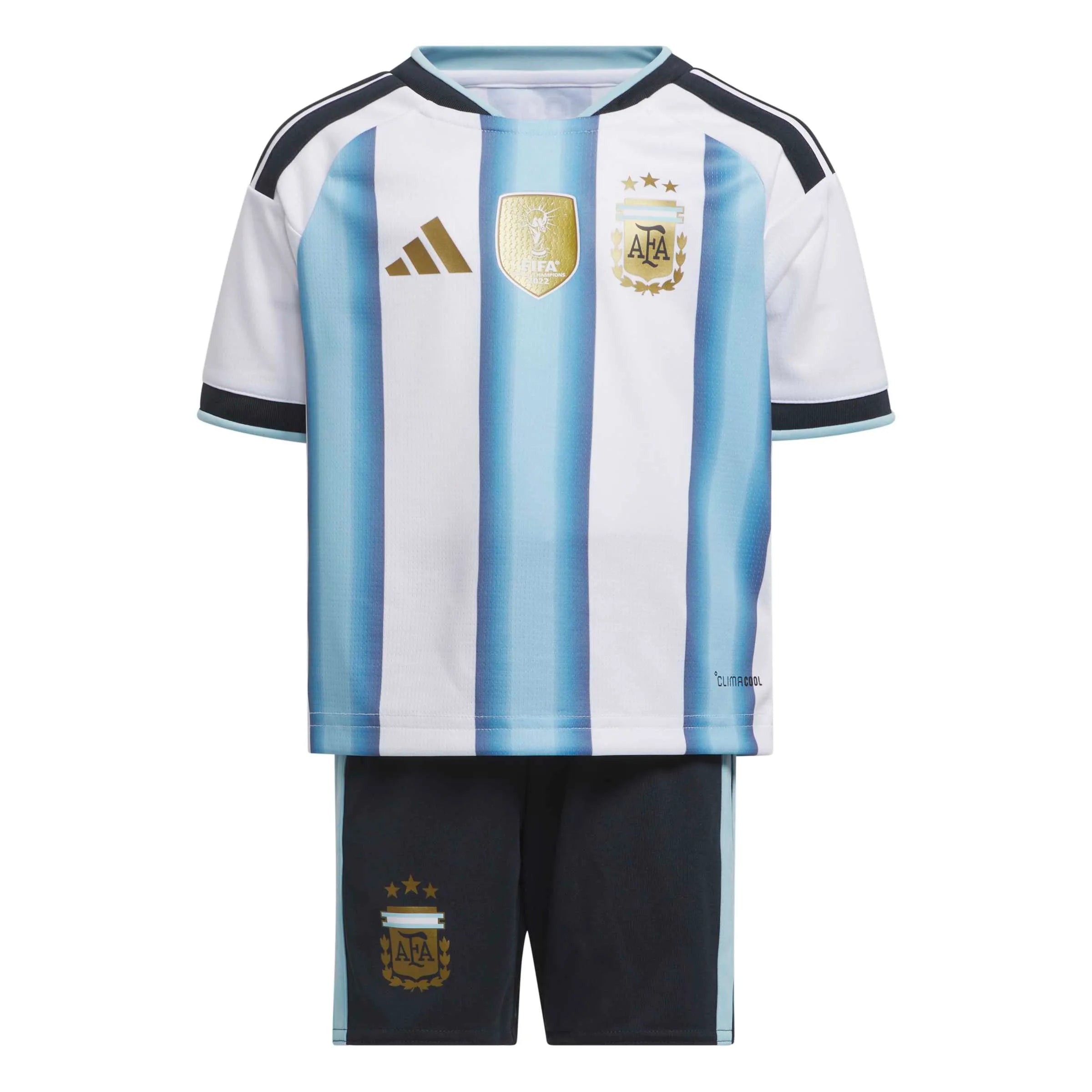 adidas 2026 Argentina Kid's Home Mini Kit (Front)